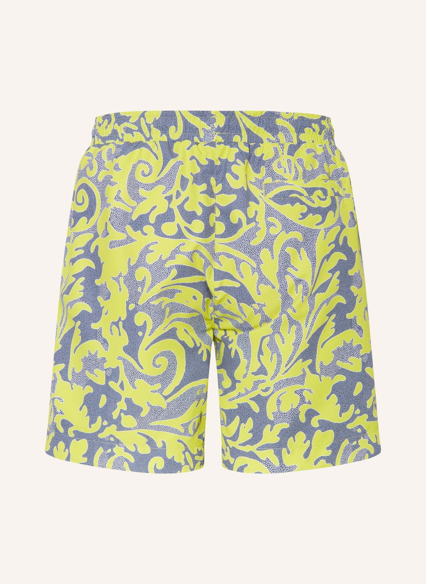HUGO Swim Shorts DAYALA, Color: YELLOW/ GRAY (Image 2)