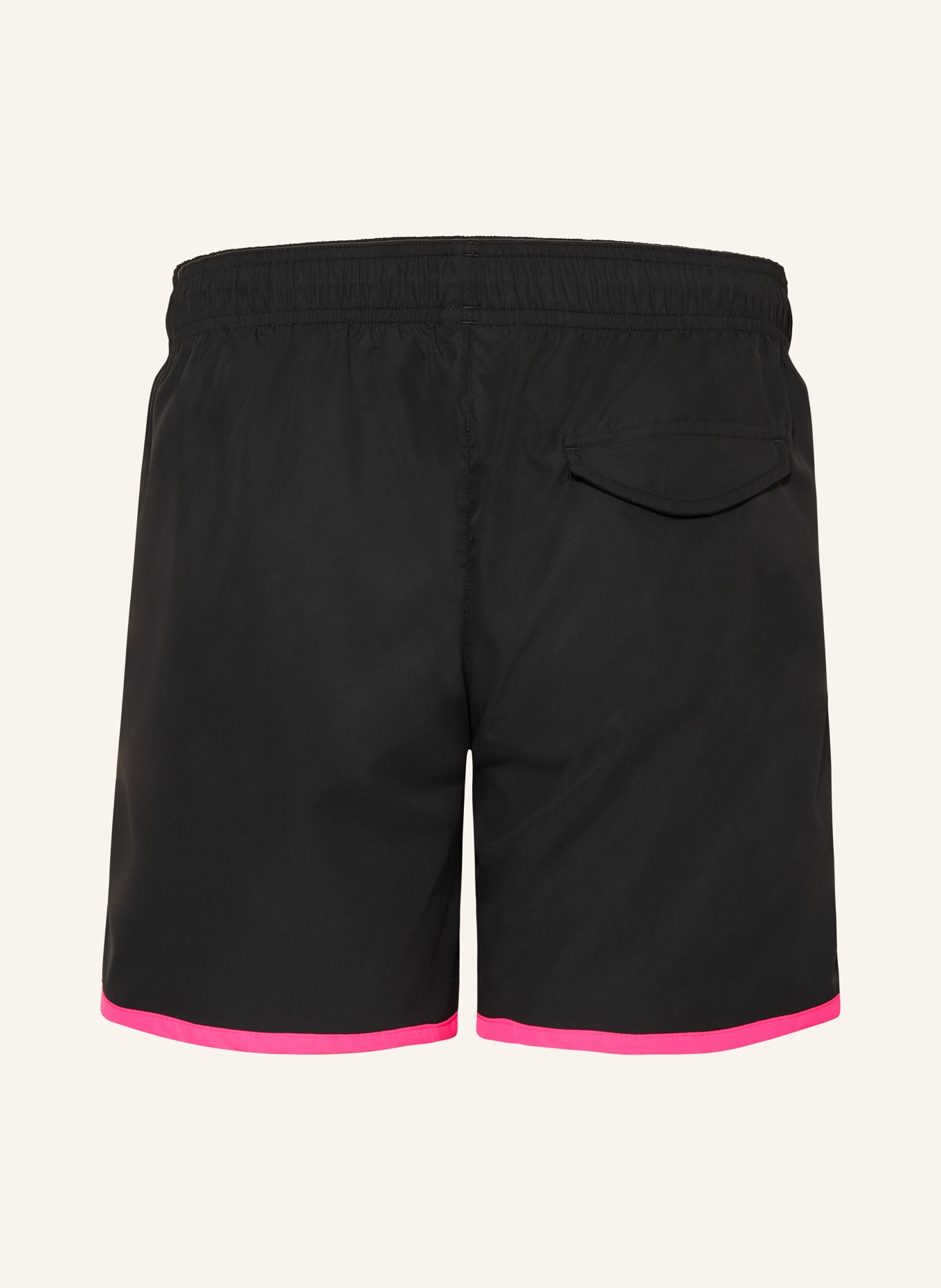 HUGO Swim shorts CISCO, Color: BLACK/ PINK (Image 2)