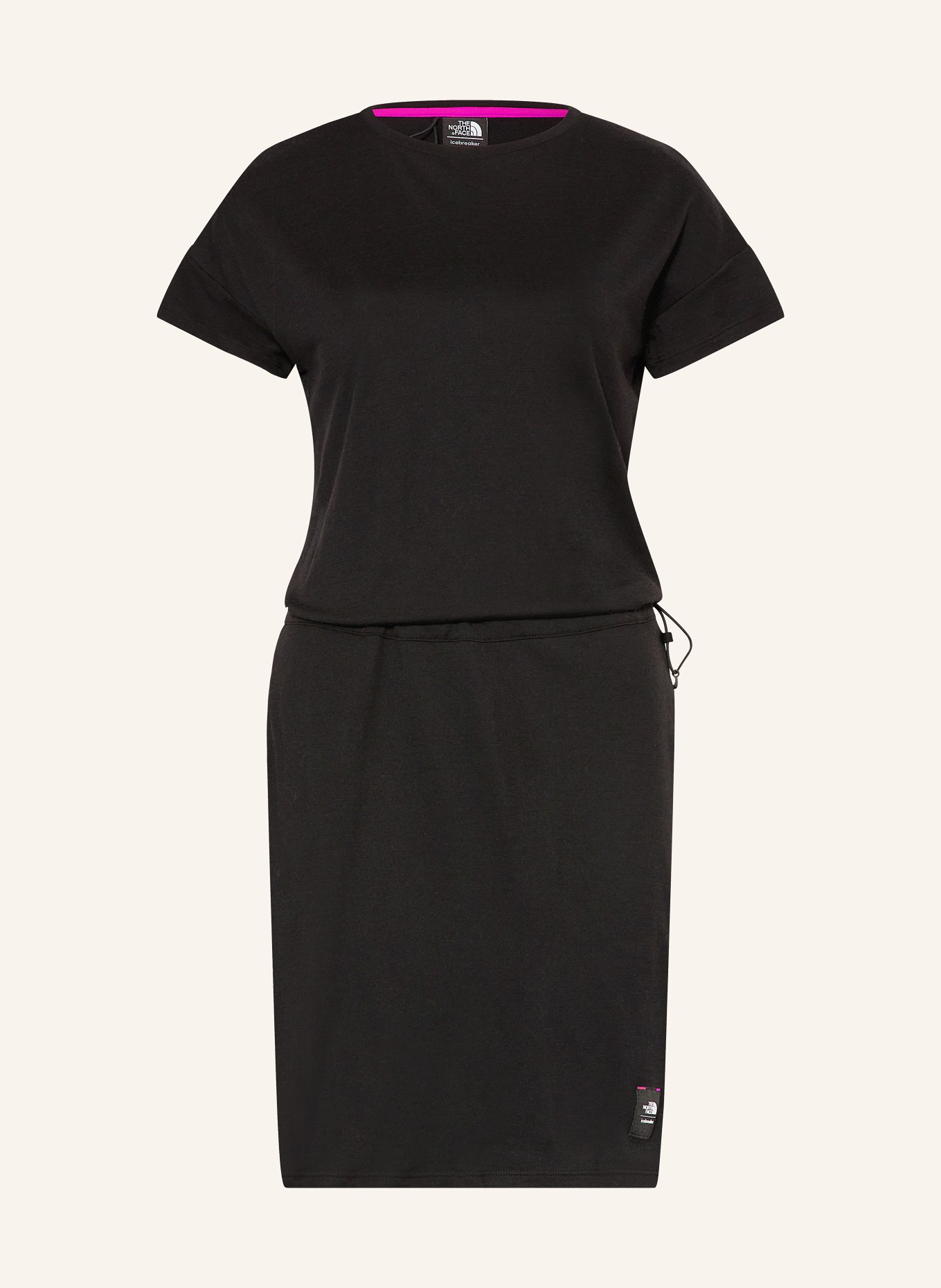 icebreaker Dress MERINO 200 in merino wool, Color: BLACK (Image 1)