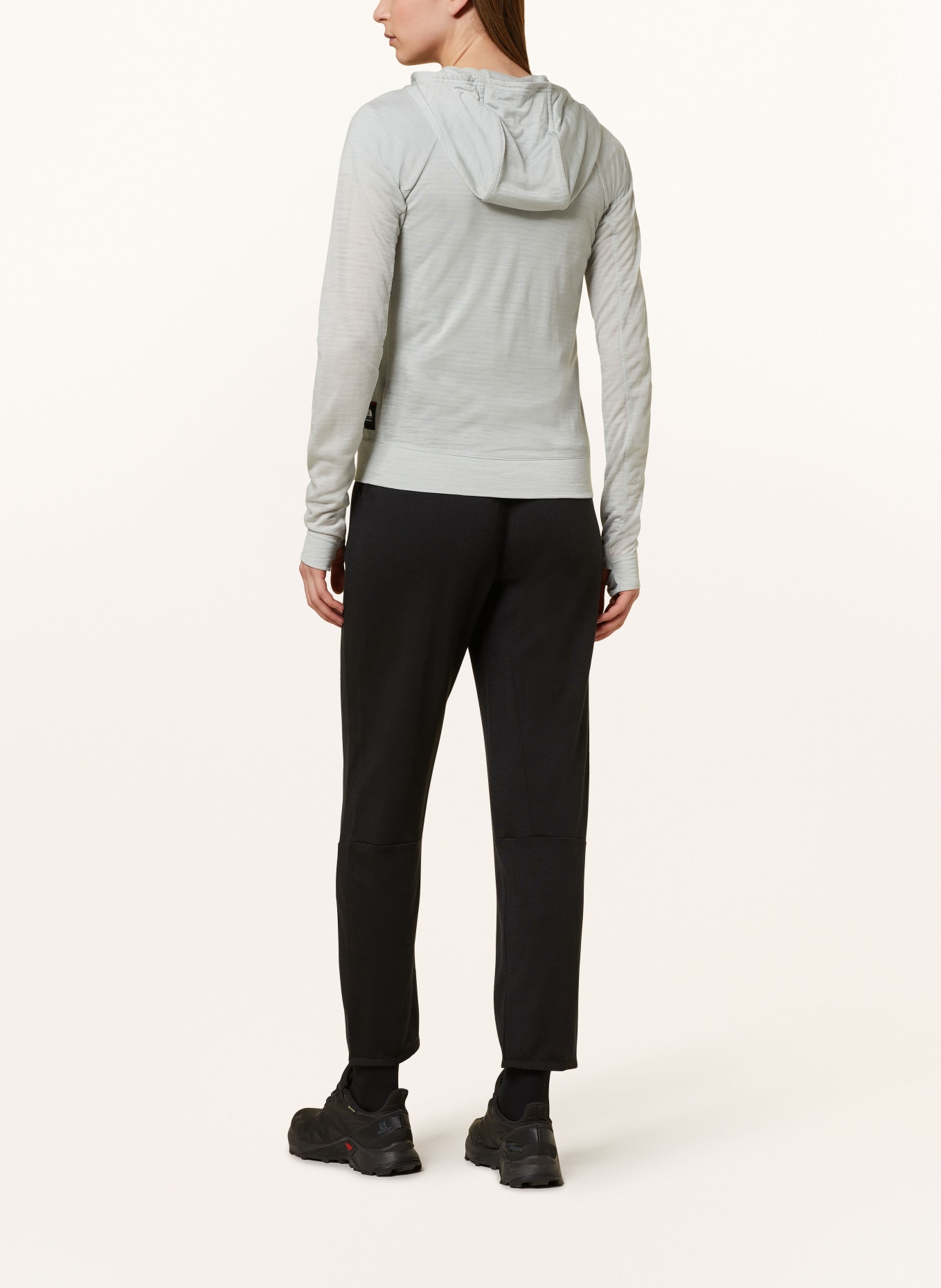 icebreaker Trousers with merino wool, Color: BLACK (Image 3)