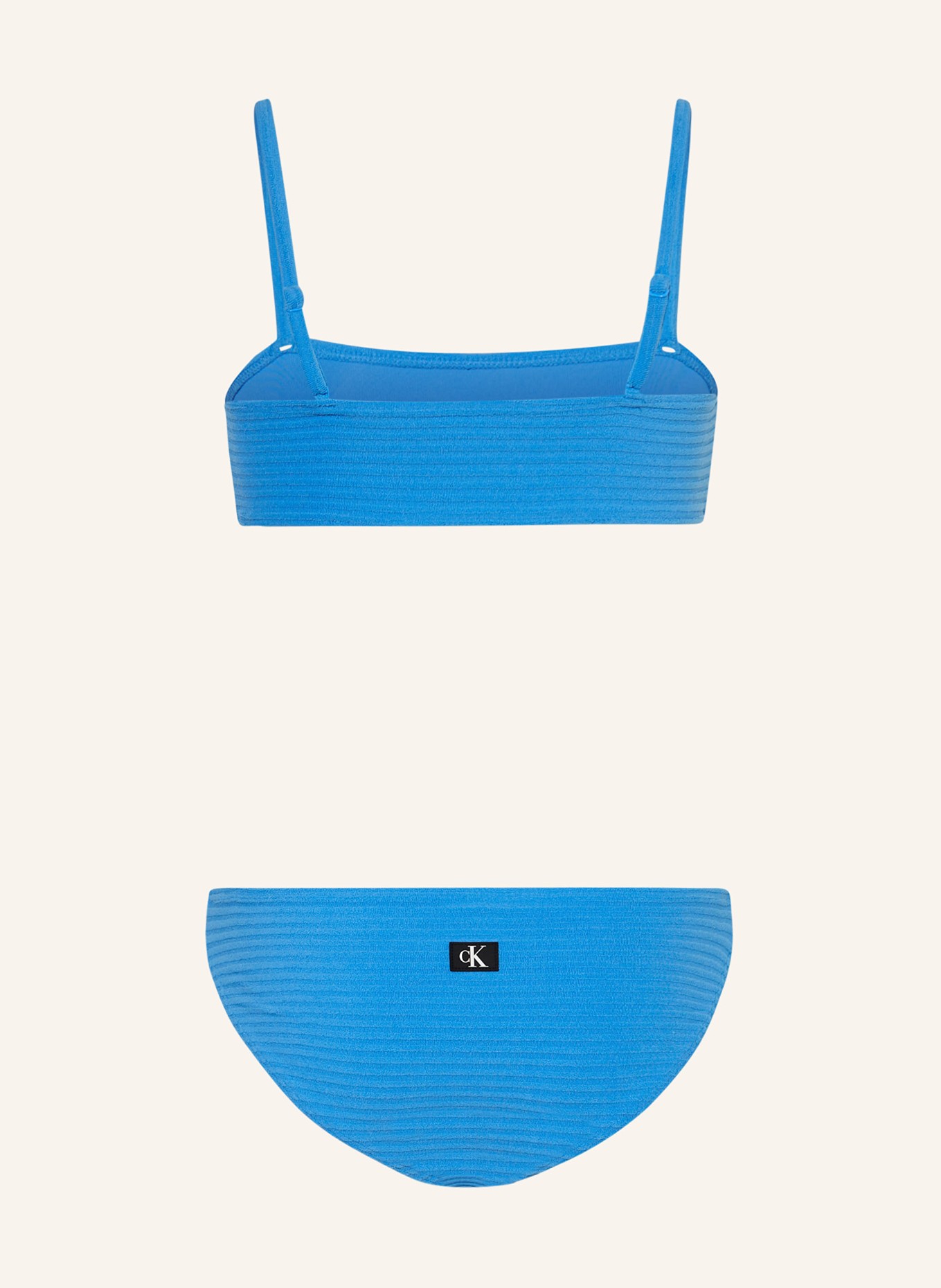 Calvin Klein Bustier-Bikini, Farbe: BLAU (Bild 2)