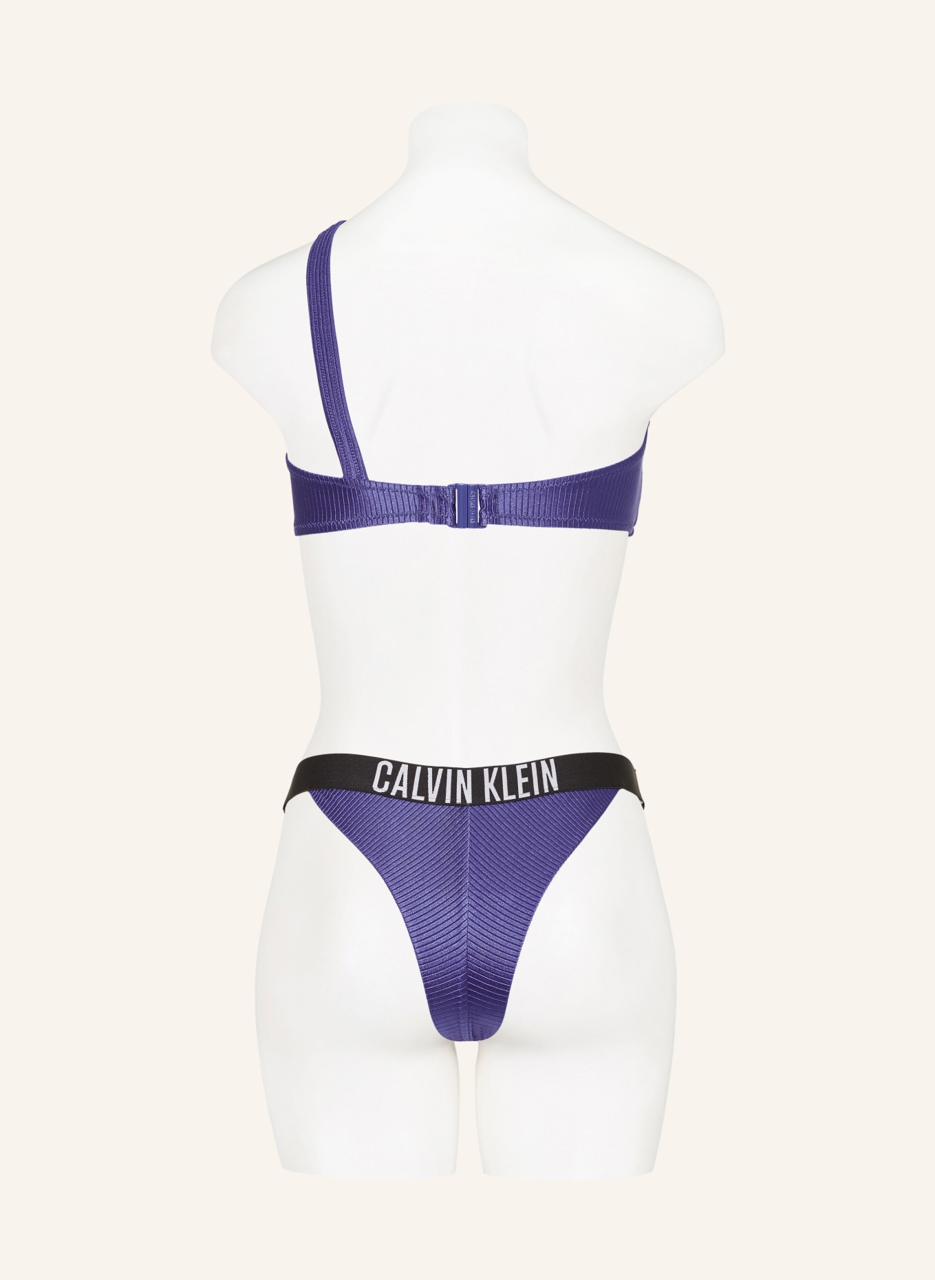 Calvin Klein Brazilian-Bikini-Hose INTENSE POWER, Farbe: BLAU/ SCHWARZ (Bild 3)