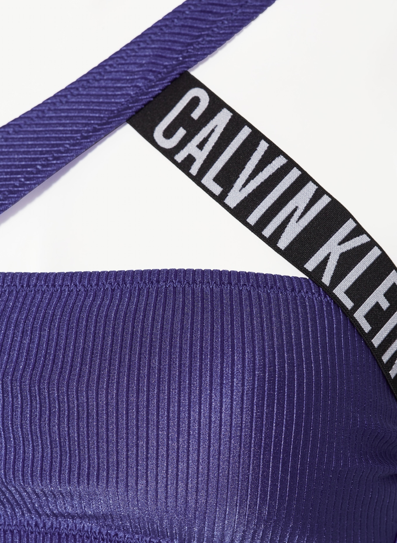 Calvin Klein One-shoulder bikini top INTENSE POWER, Color: BLUE (Image 4)