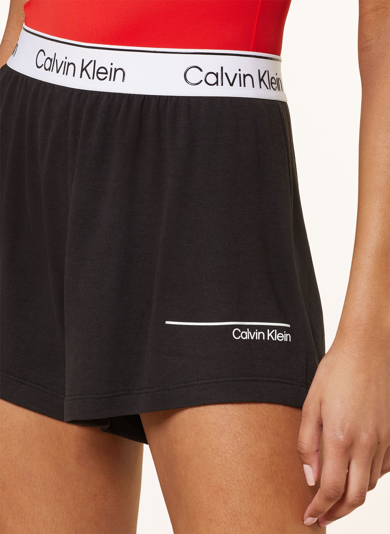 Calvin Klein Shorts CK META LEGACY, Farbe: SCHWARZ/ WEISS (Bild 5)