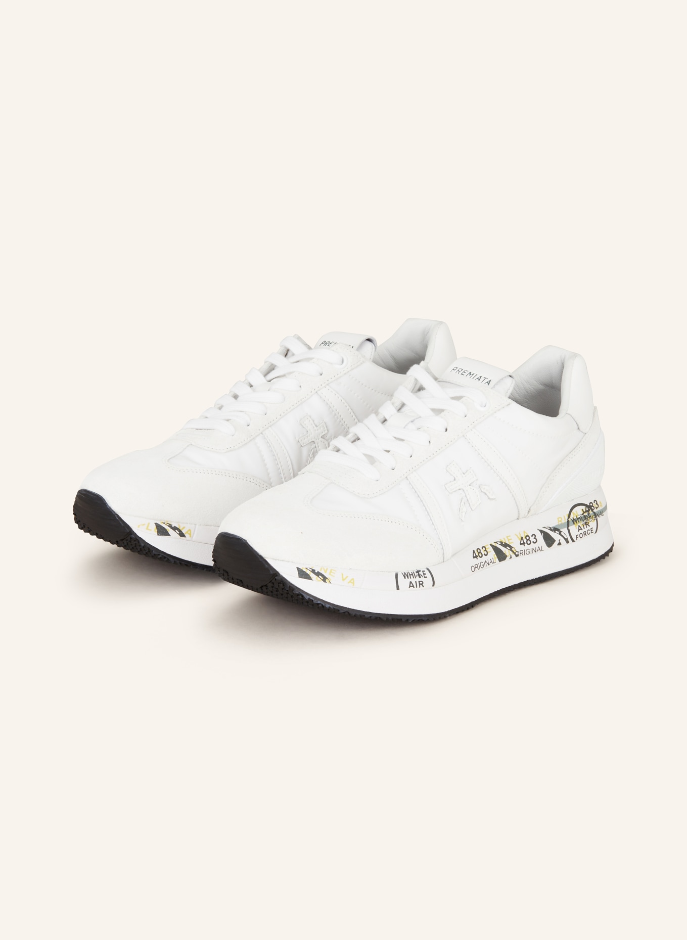 PREMIATA Sneakers CONNY, Color: WHITE (Image 1)