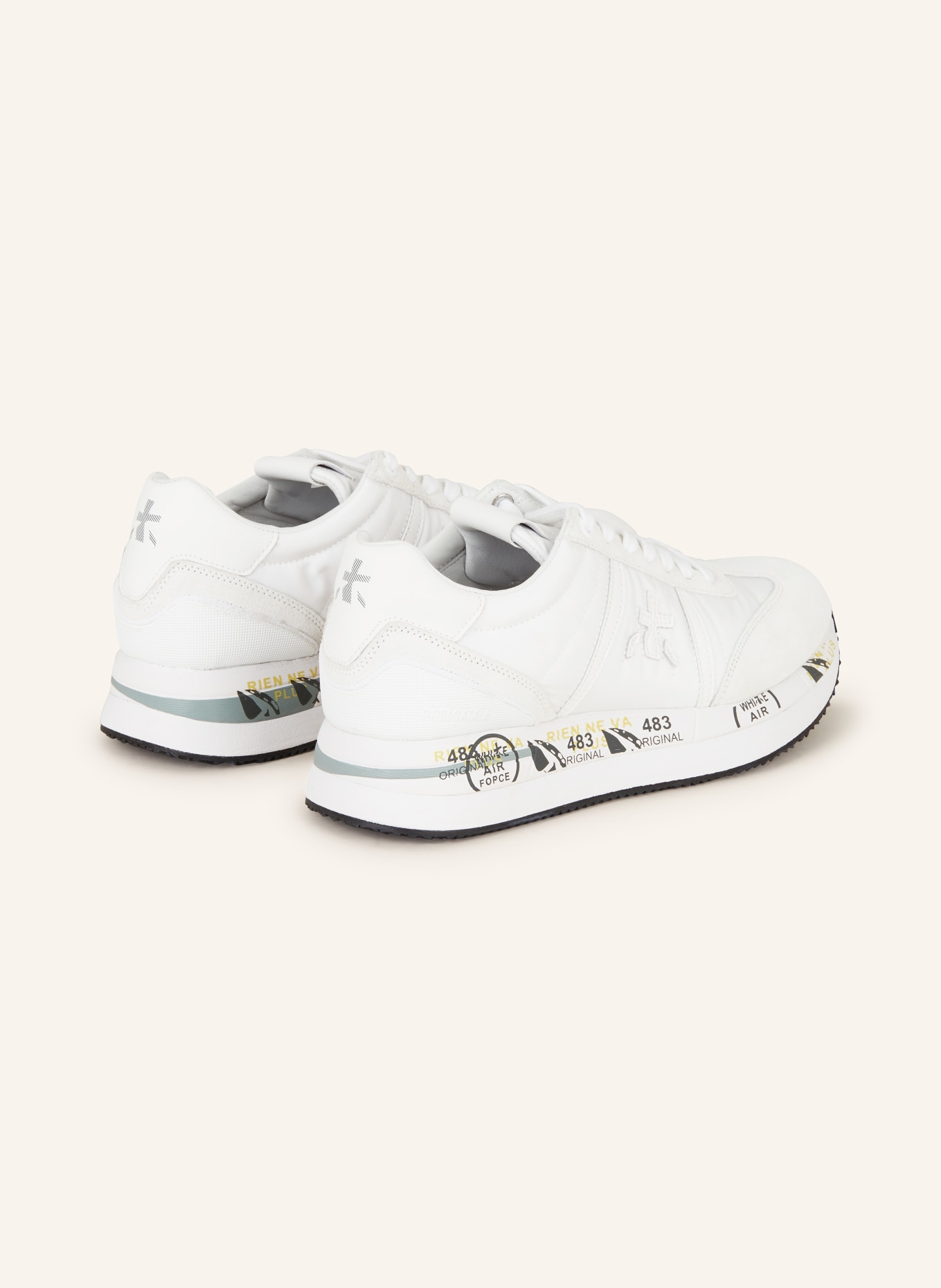 PREMIATA Sneakers CONNY, Color: WHITE (Image 2)