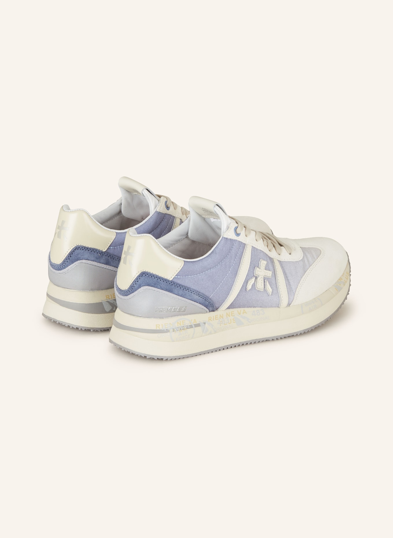 PREMIATA Sneakers CONNY, Color: BLUE/ ECRU (Image 2)