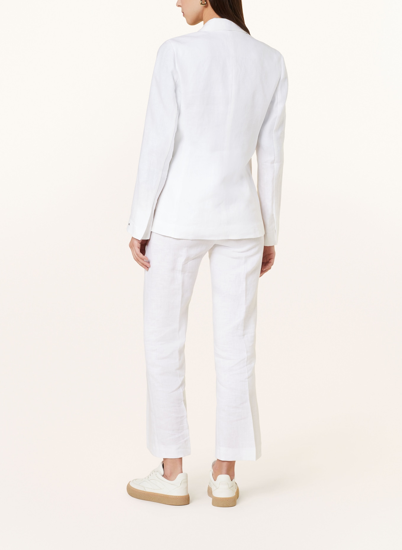 TOMMY HILFIGER Linen blazer, Color: WHITE (Image 3)