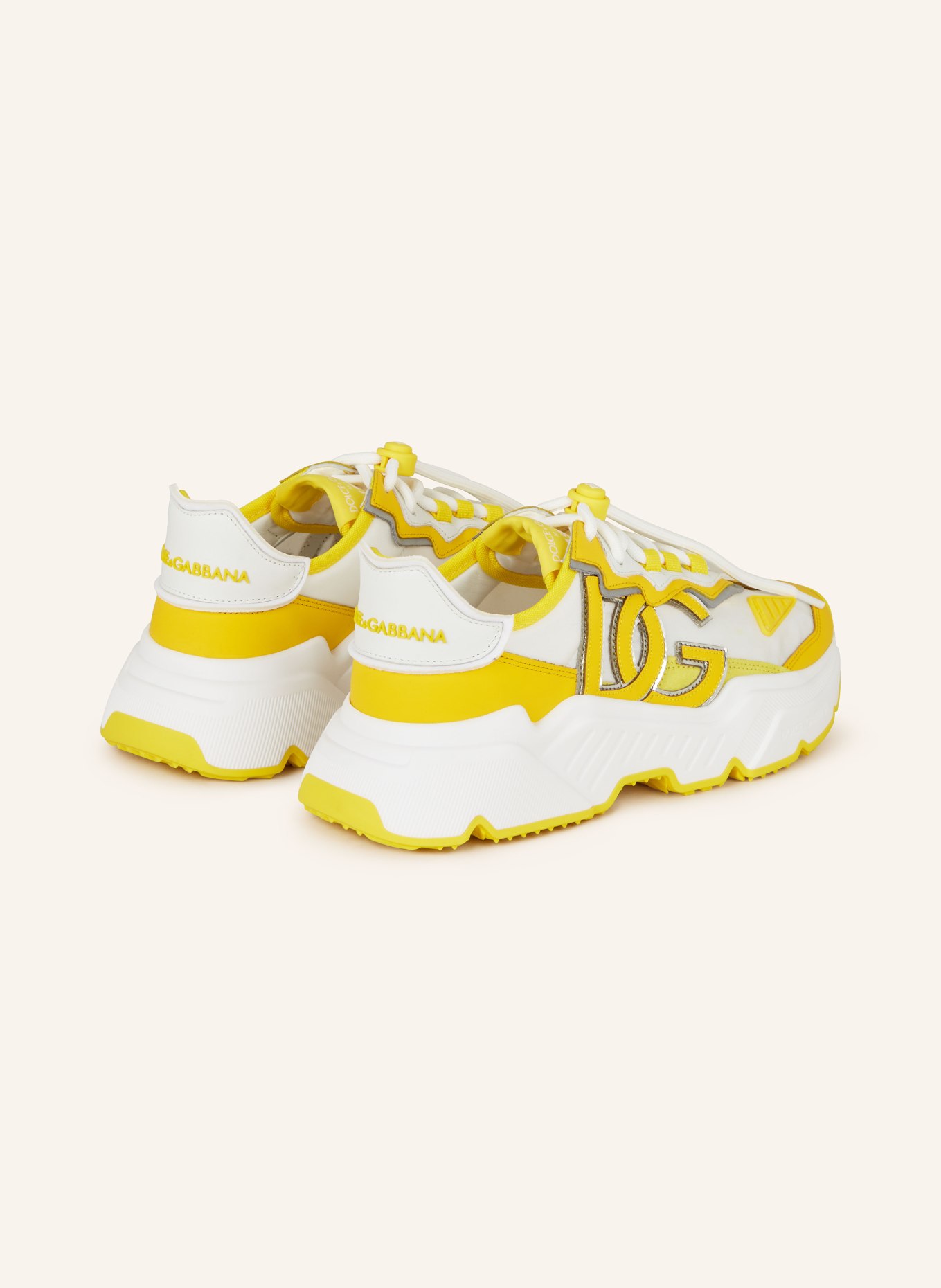 DOLCE & GABBANA Sneakers DAYMASTER, Color: YELLOW/ WHITE (Image 2)