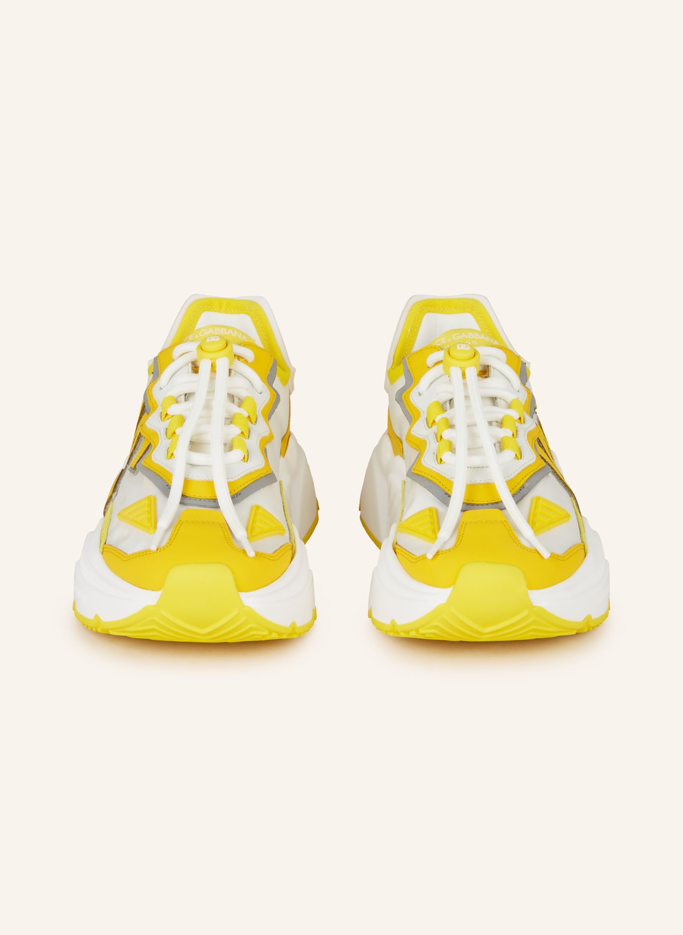 DOLCE & GABBANA Sneakers DAYMASTER, Color: YELLOW/ WHITE (Image 3)