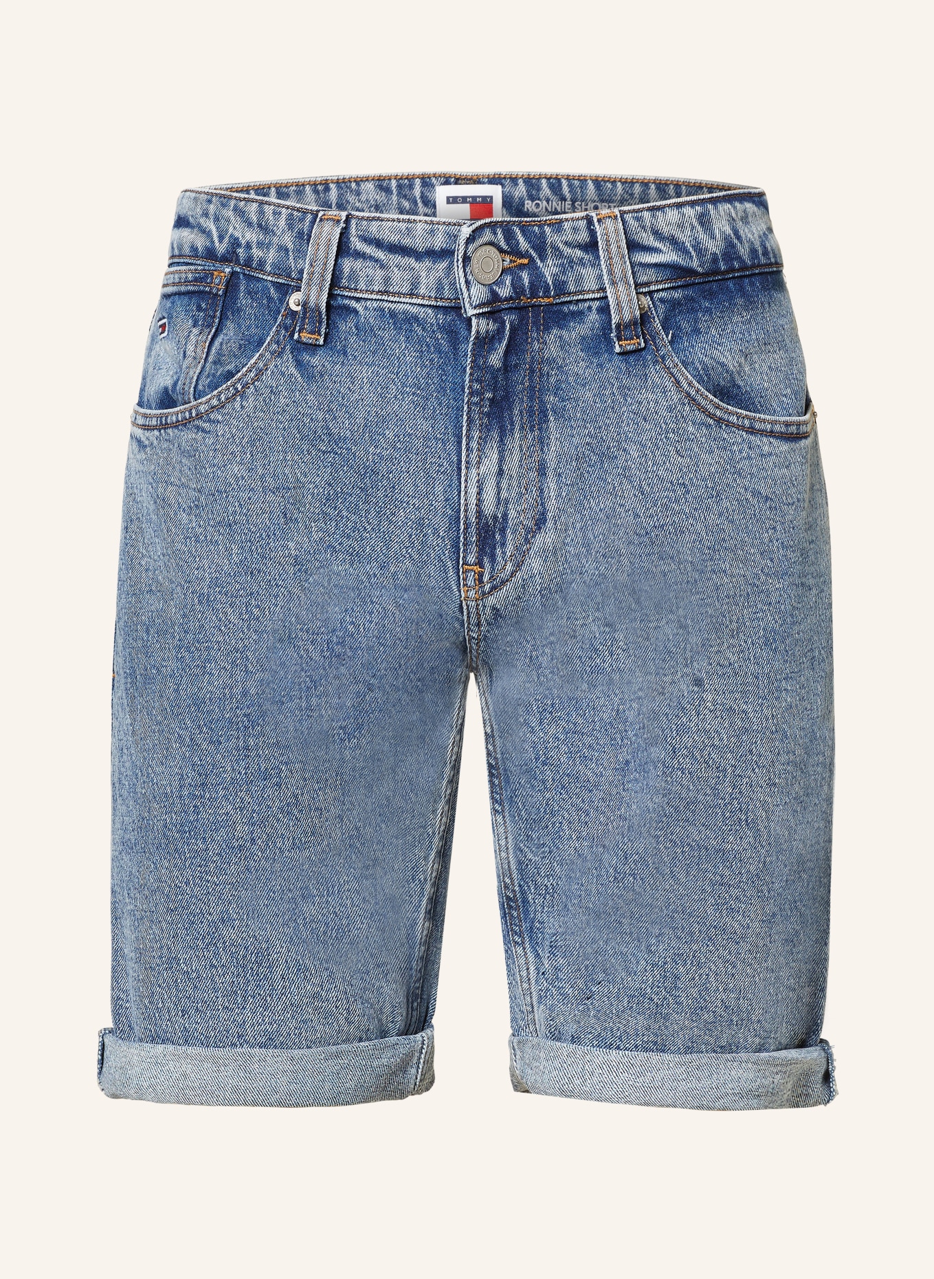TOMMY JEANS Denim shorts RONNIE Relaxed fit, Color: 1A4 DENIM MEDIUM (Image 1)