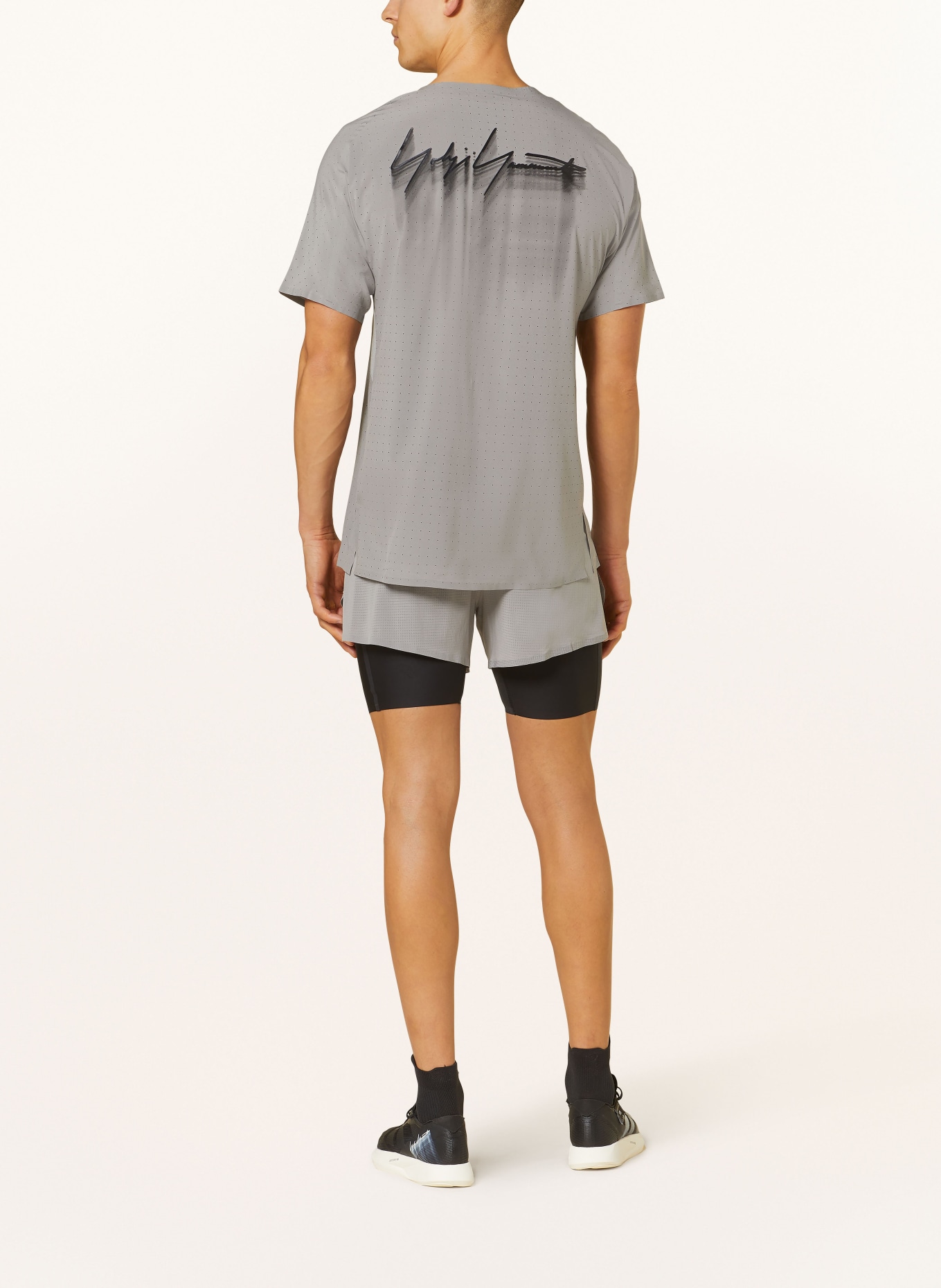 Y-3 Running shirt, Color: GRAY (Image 3)