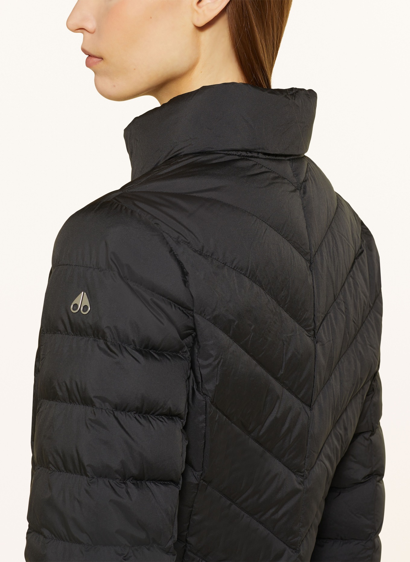MOOSE KNUCKLES Down jacket AIR with removable hood, Color: BLACK (Image 6)
