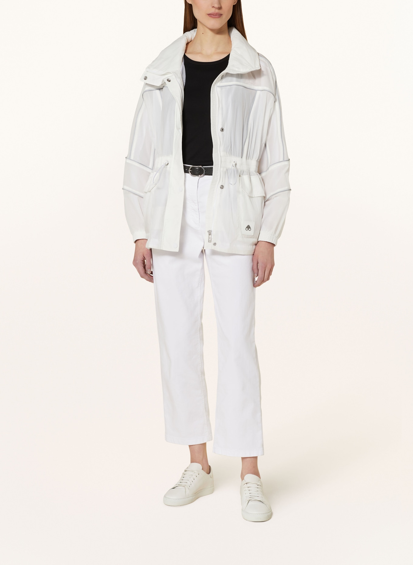 MOOSE KNUCKLES Rain jacket MARCELLE, Color: WHITE (Image 2)