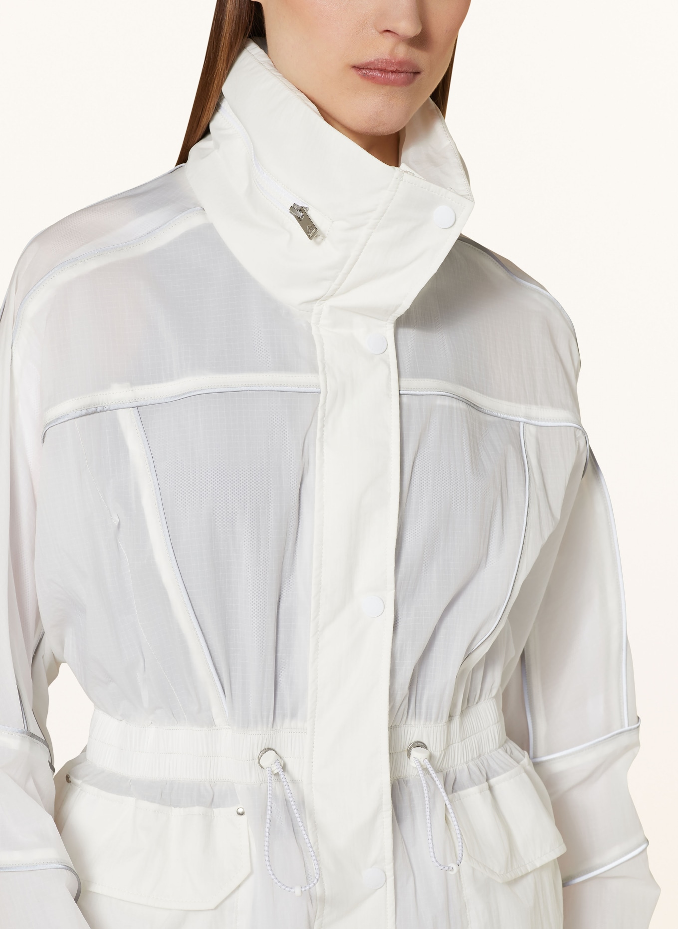 MOOSE KNUCKLES Rain jacket MARCELLE, Color: WHITE (Image 4)