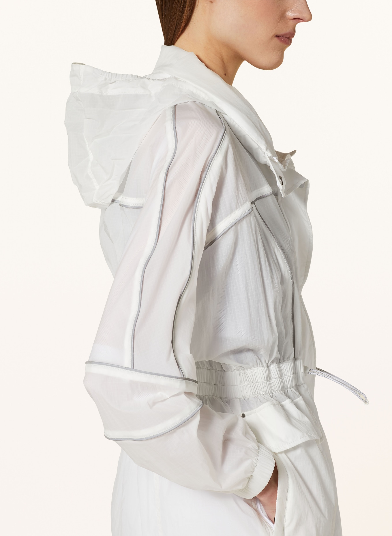 MOOSE KNUCKLES Rain jacket MARCELLE, Color: WHITE (Image 5)