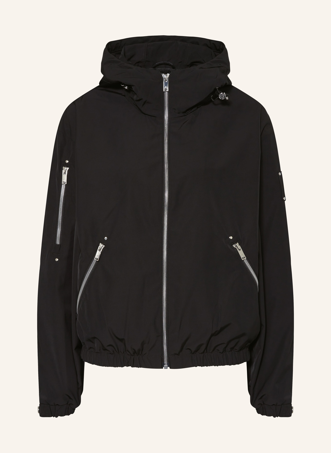 MOOSE KNUCKLES Bomber jacket BEAUMONT, Color: BLACK (Image 1)