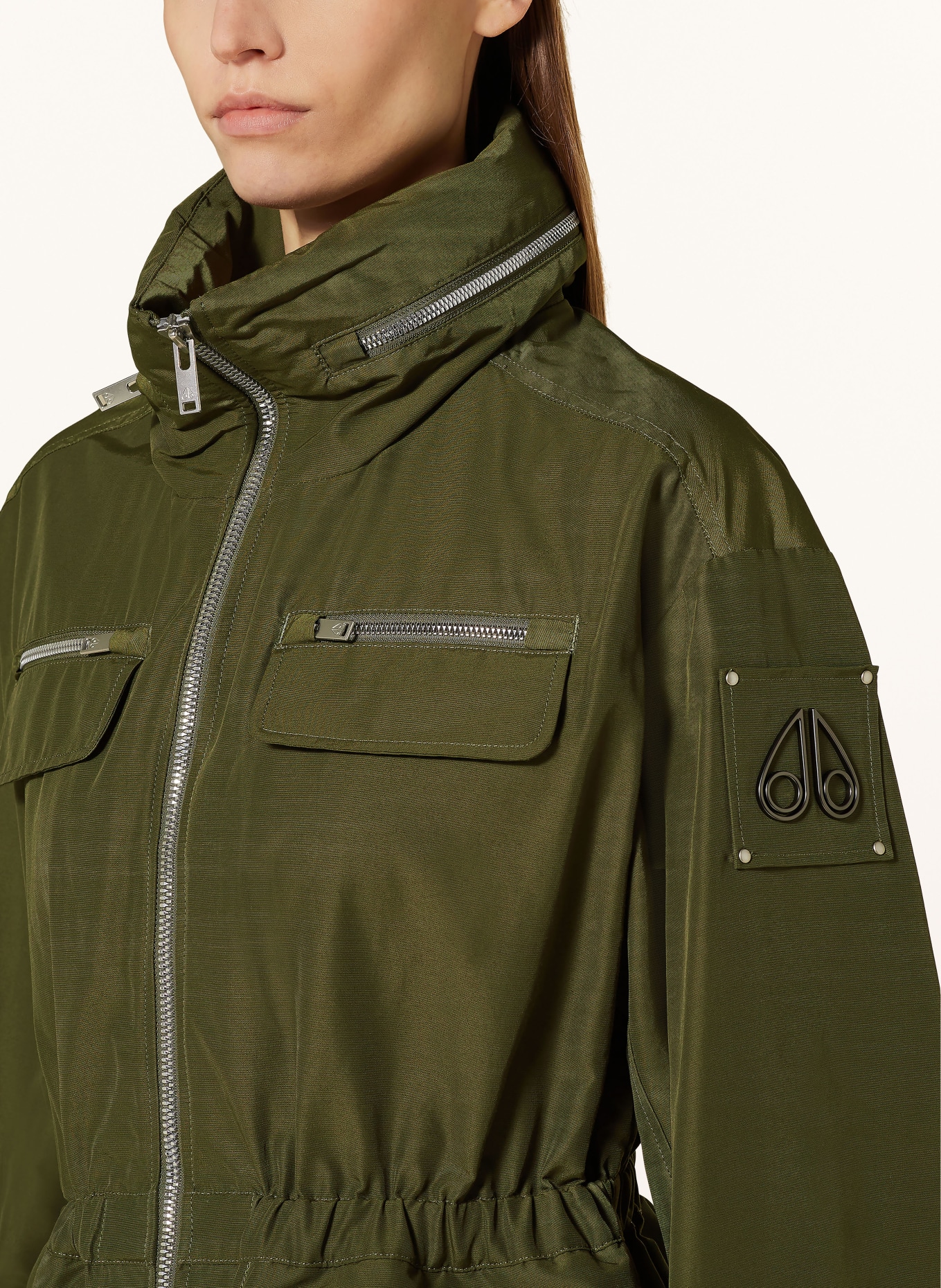 MOOSE KNUCKLES Field jacket MARIEN, Color: OLIVE (Image 4)