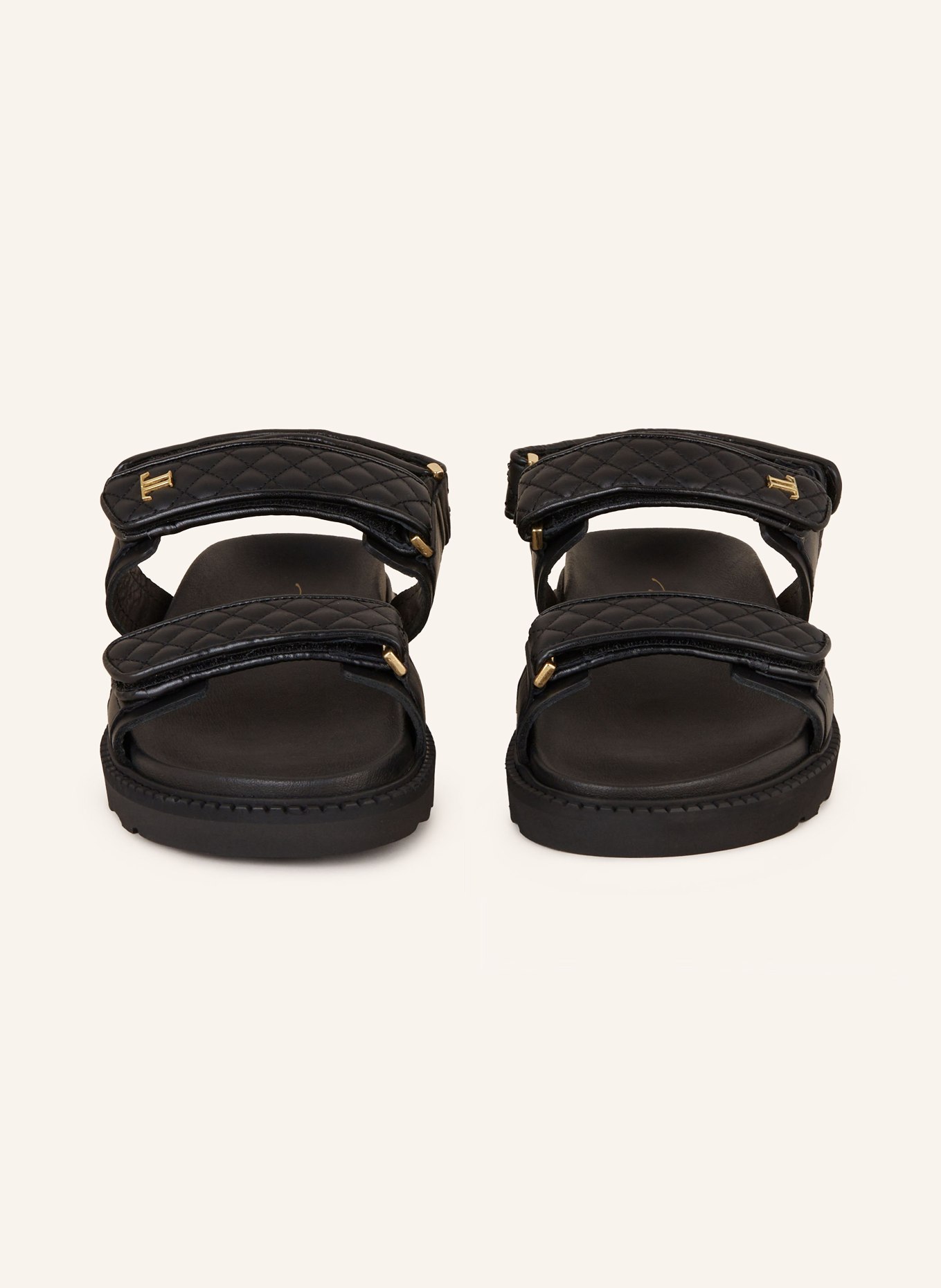 LEANDRO LOPES Sandals DIORA, Color: BLACK (Image 3)