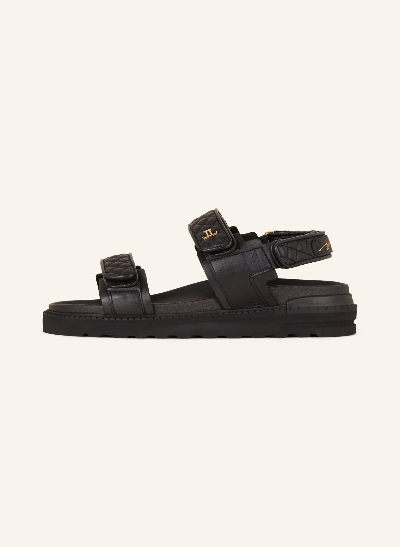 LEANDRO LOPES Sandals DIORA, Color: BLACK (Image 4)
