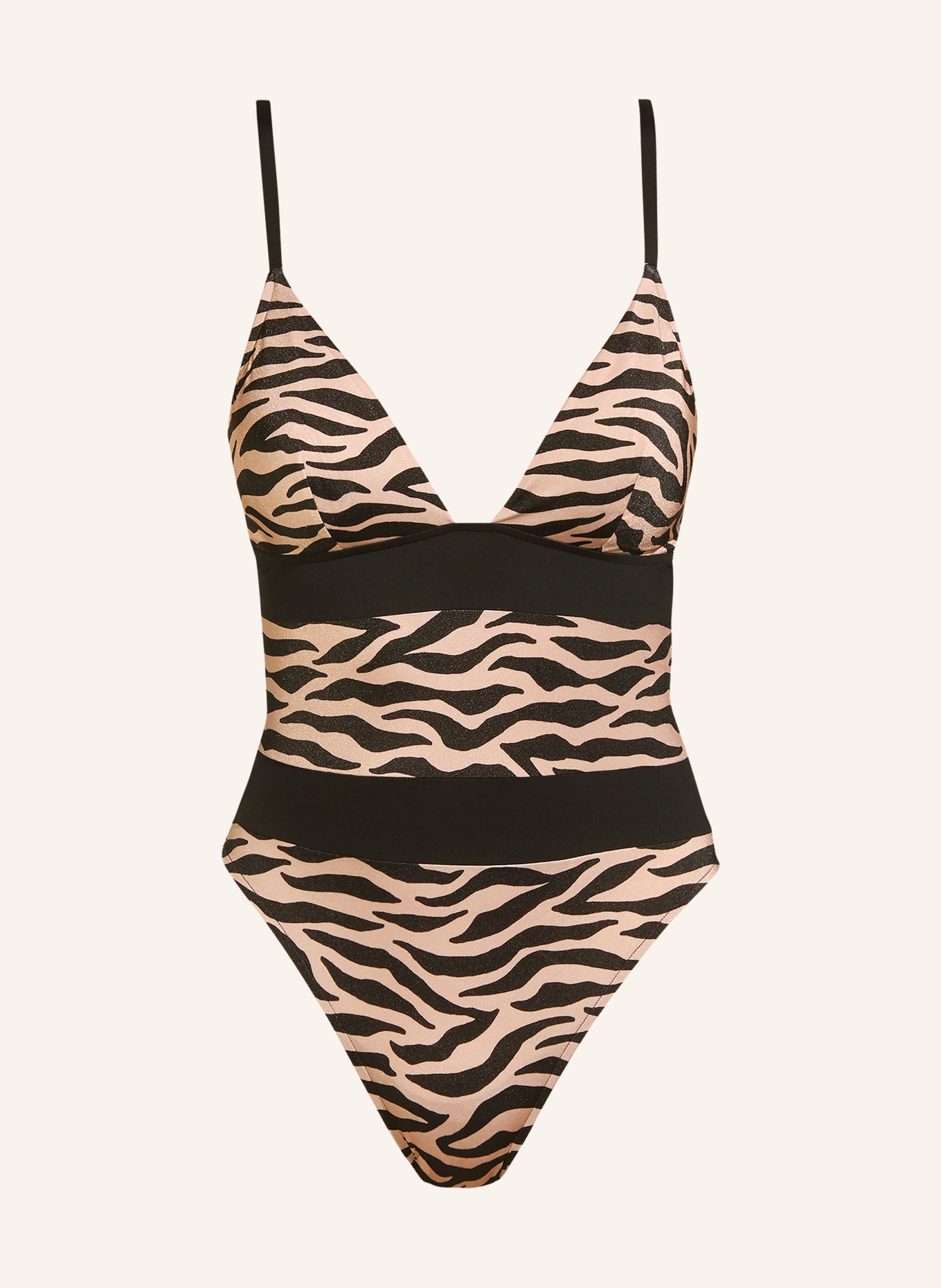 ANDRES SARDA Swimsuit FRANCES, Color: BLACK/ NUDE (Image 1)