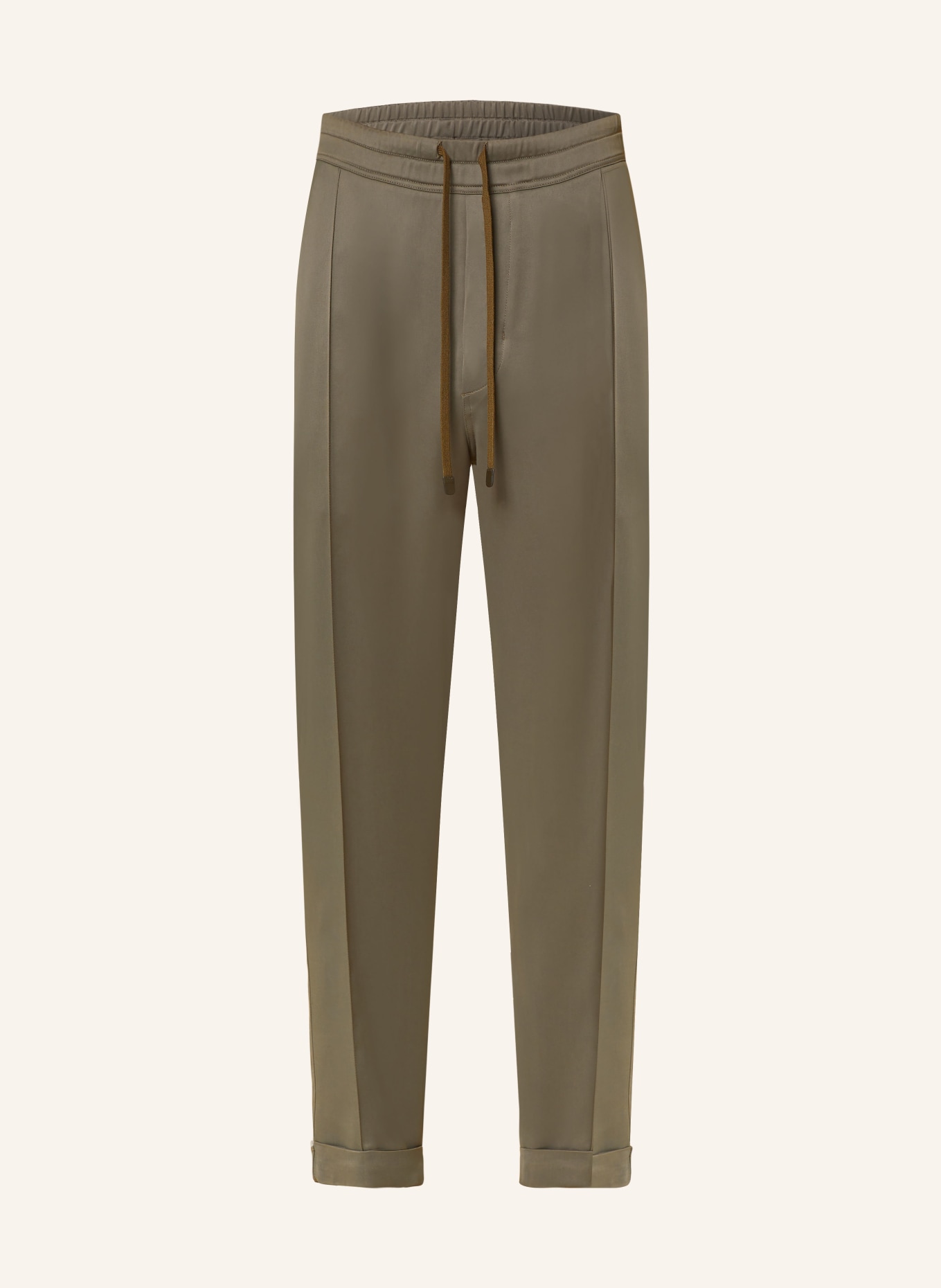 TOM FORD Pants in jogger style slim fit, Color: KHAKI (Image 1)