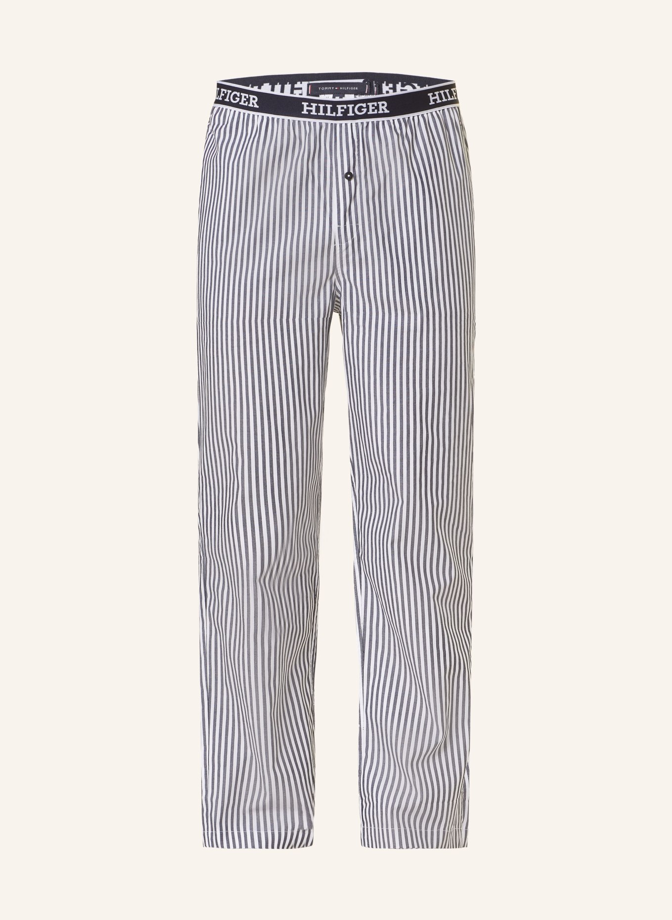 TOMMY HILFIGER Pajama pants, Color: DARK BLUE/ WHITE (Image 1)