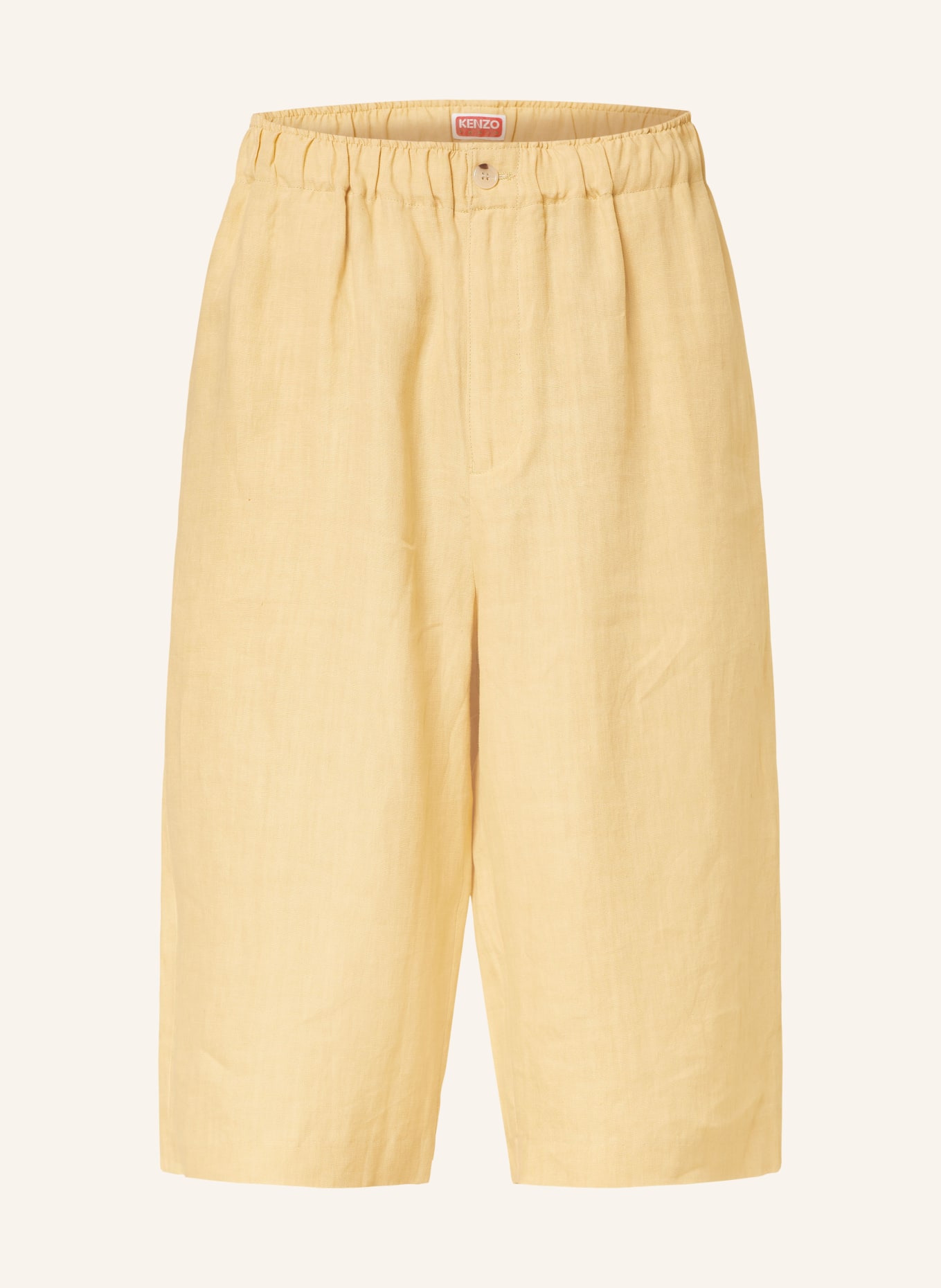 KENZO Linen shorts, Color: CAMEL (Image 1)