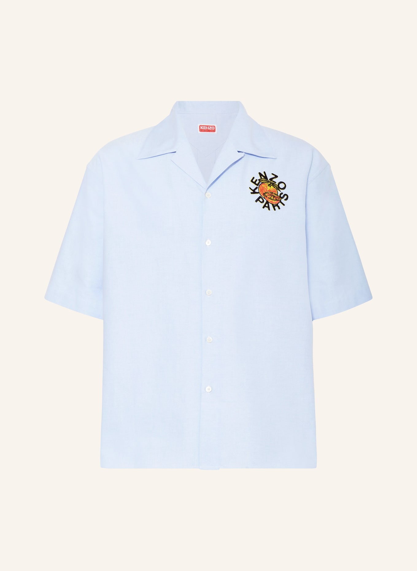 KENZO Resort shirt comfort fit, Color: LIGHT BLUE (Image 1)