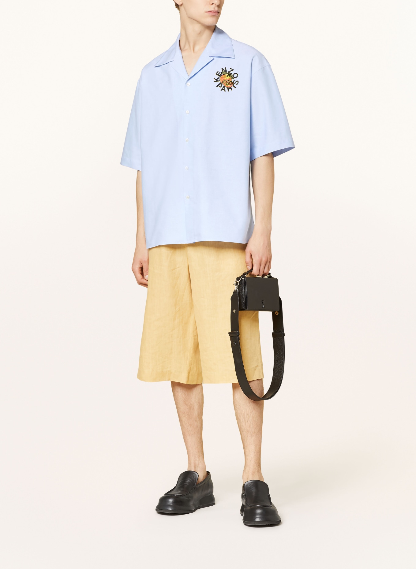 KENZO Resort shirt comfort fit, Color: LIGHT BLUE (Image 2)