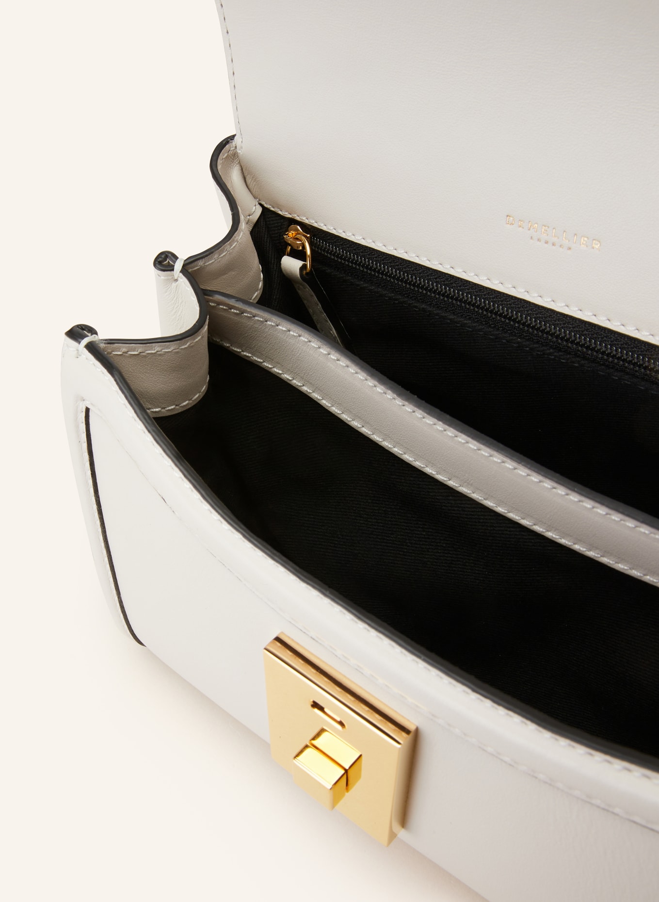 DeMellier Handbag PARIS, Color: CREAM (Image 3)