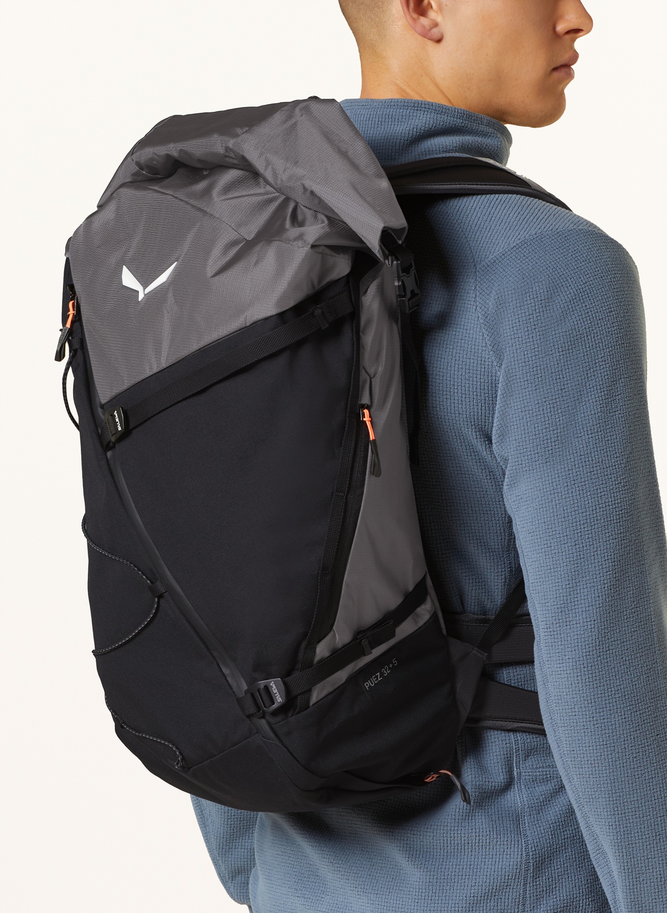 SALEWA Backpack PUEZ 32 + 5 l, Color: DARK GRAY/ BLACK (Image 4)