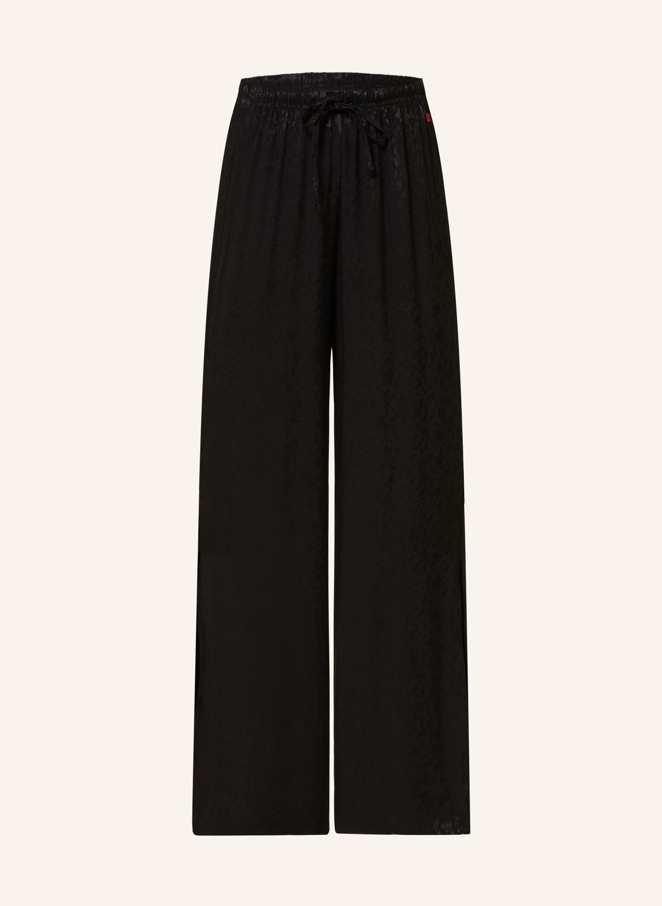 HUGO Pajama pants SKITTY, Color: BLACK (Image 1)