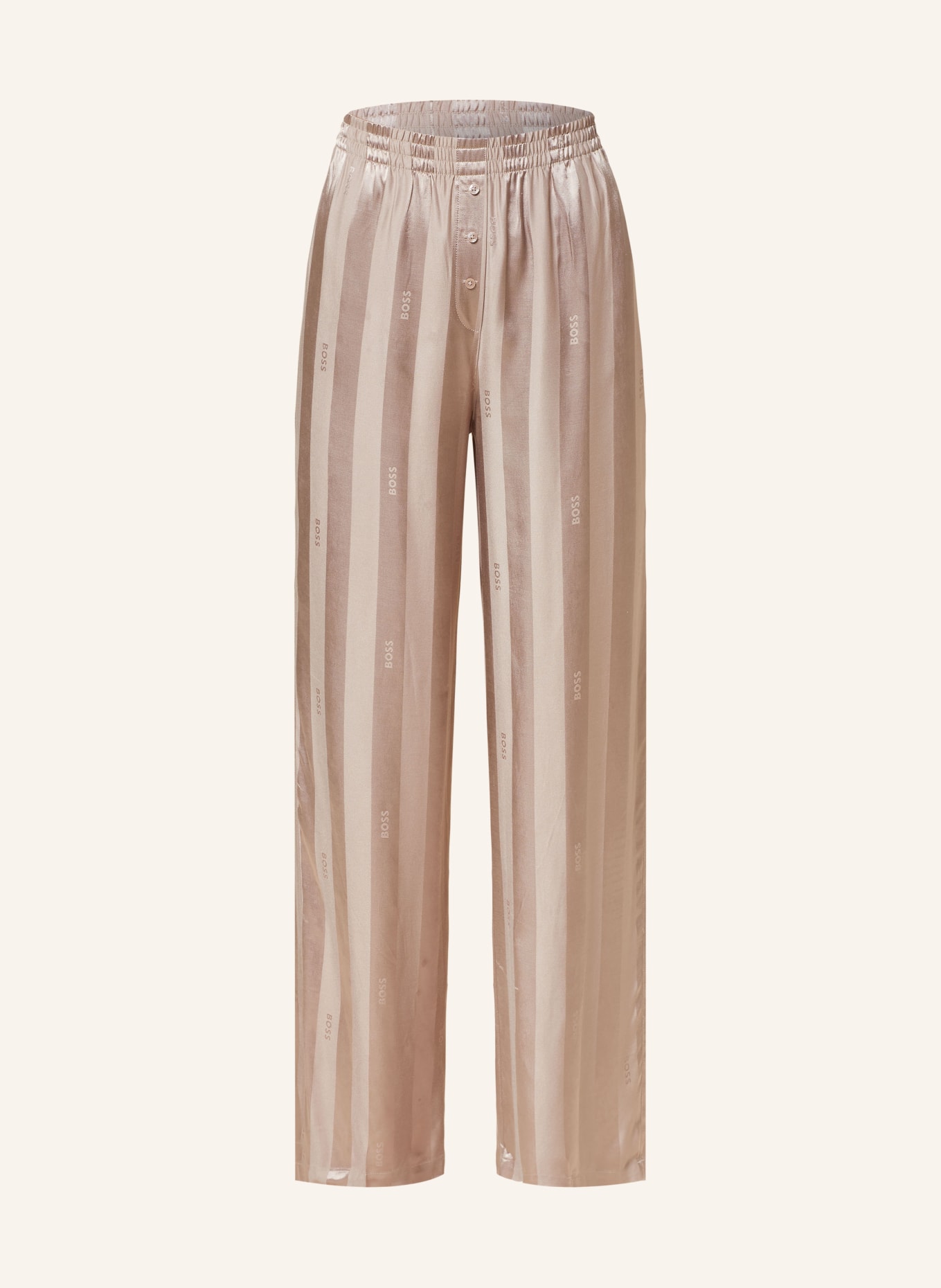 BOSS Pajama pants ALEXA, Color: 298 OPEN BEIGE (Image 1)