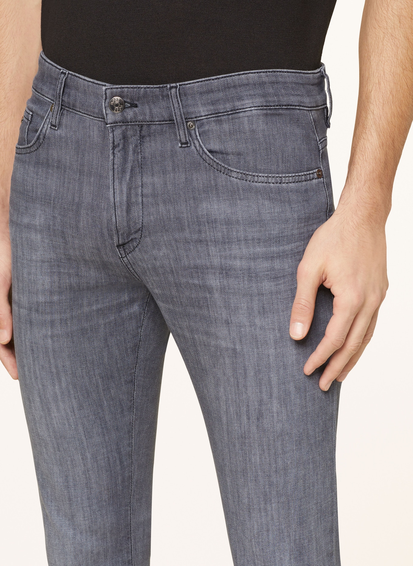 BOSS Jeans DELAWARE3 Extra Slim Fit, Farbe: 040 SILVER (Bild 5)
