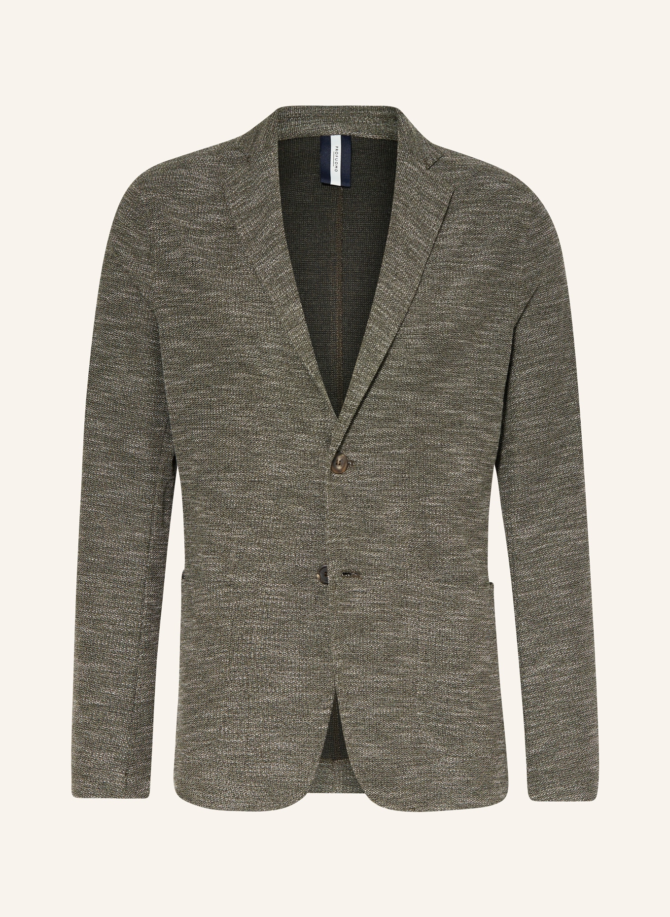 PROFUOMO Knit blazer extra slim fit, Color: DARK GREEN (Image 1)