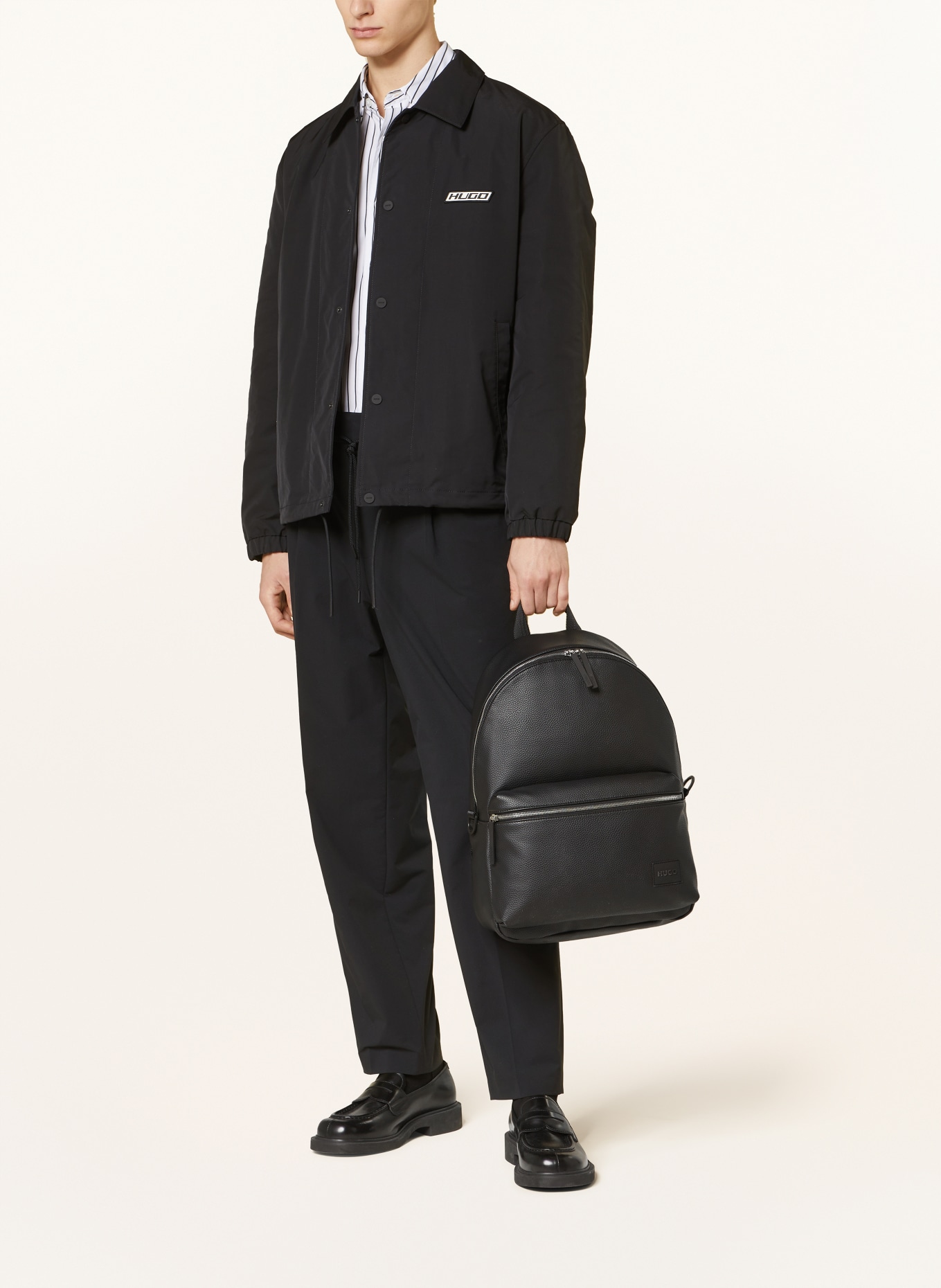 HUGO Backpack ETHON, Color: BLACK (Image 5)
