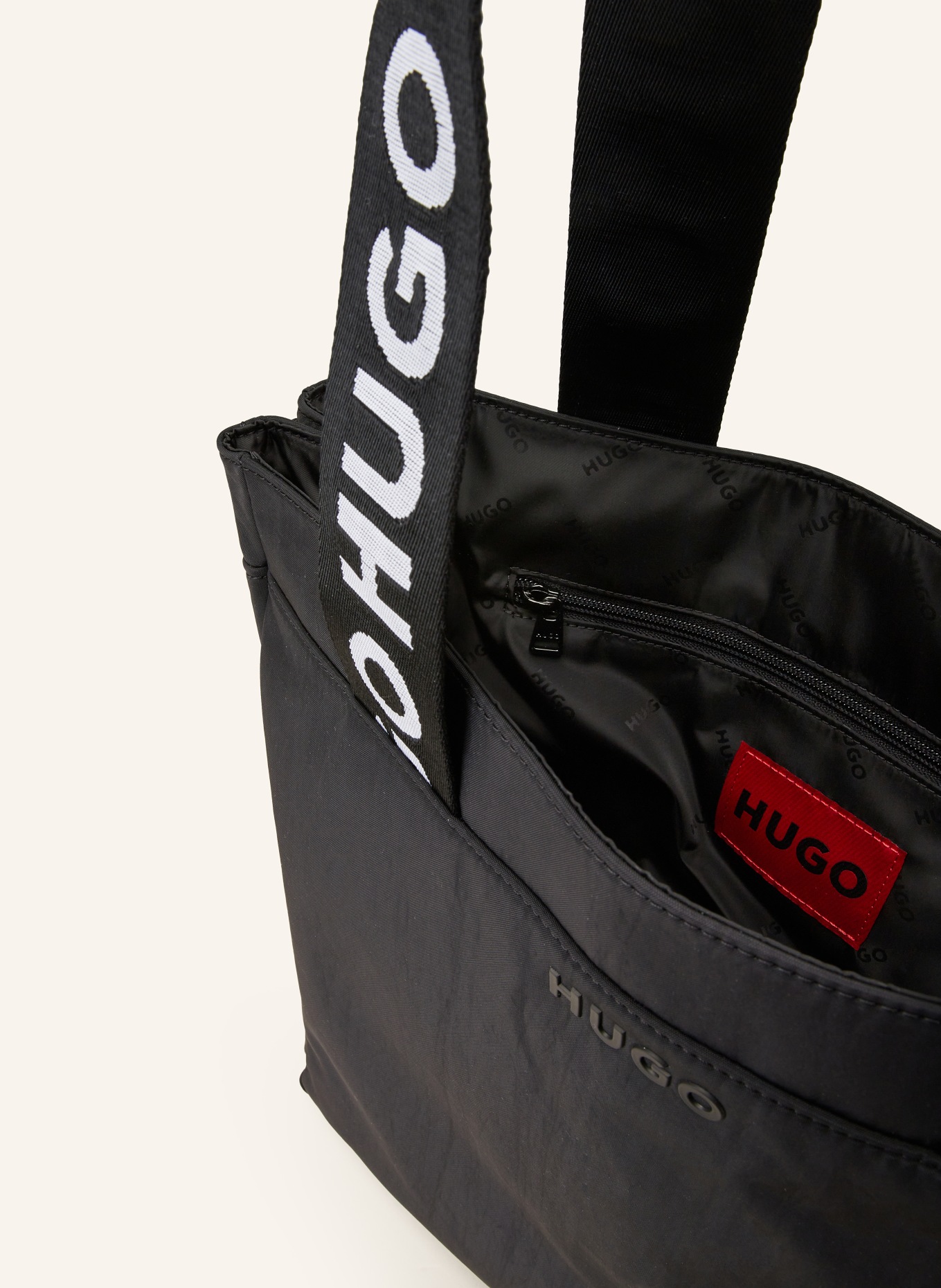 HUGO Shopper LUKA, Color: BLACK (Image 3)