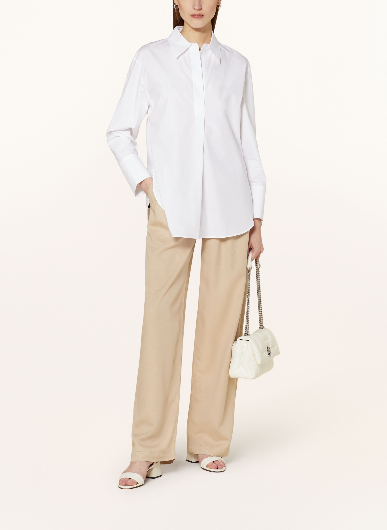 BOSS Shirt blouse BICONA, Color: WHITE (Image 2)