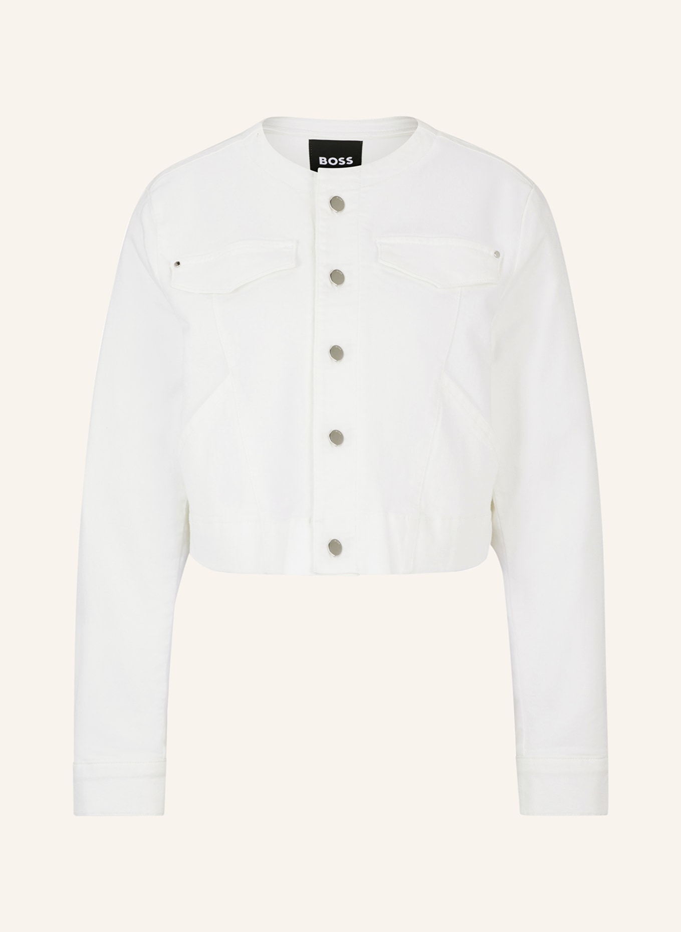 BOSS Denim jacket 12.0, Color: WHITE (Image 1)