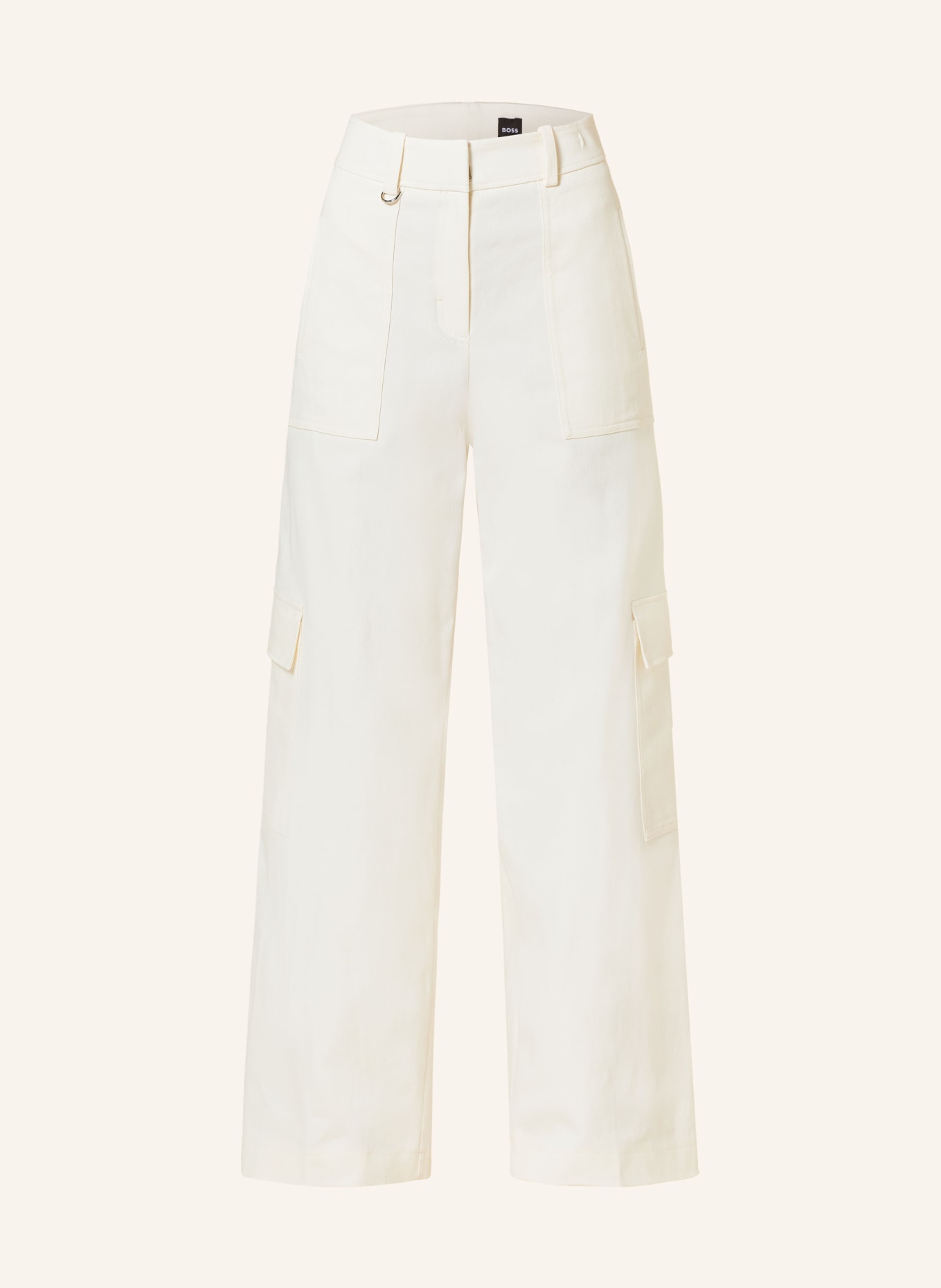 BOSS Cargo pants TENERIA, Color: WHITE (Image 1)