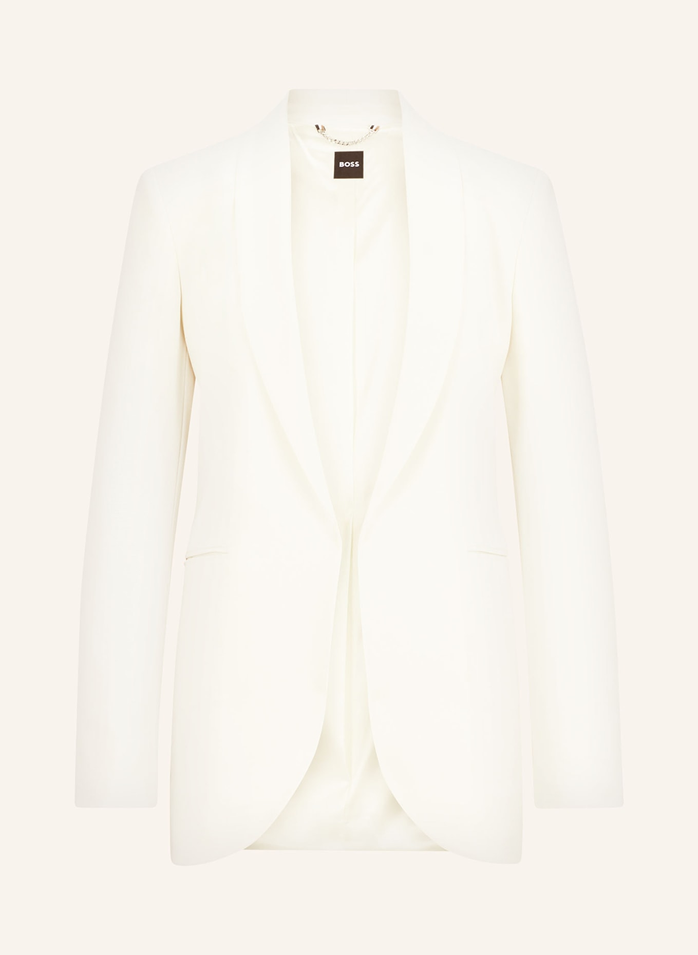 BOSS Long blazer JIREA, Color: WHITE (Image 1)