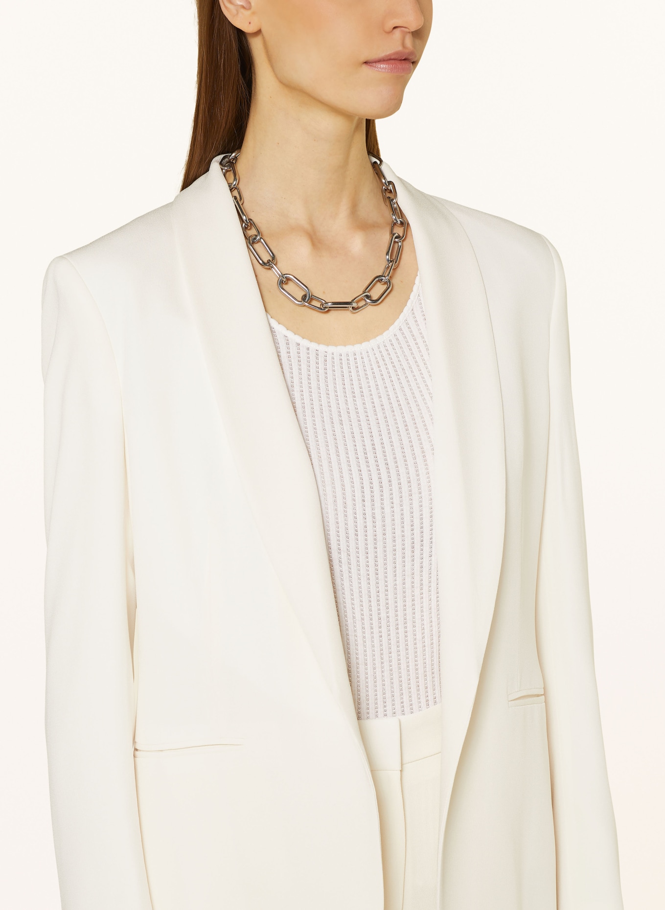 BOSS Long blazer JIREA, Color: WHITE (Image 4)