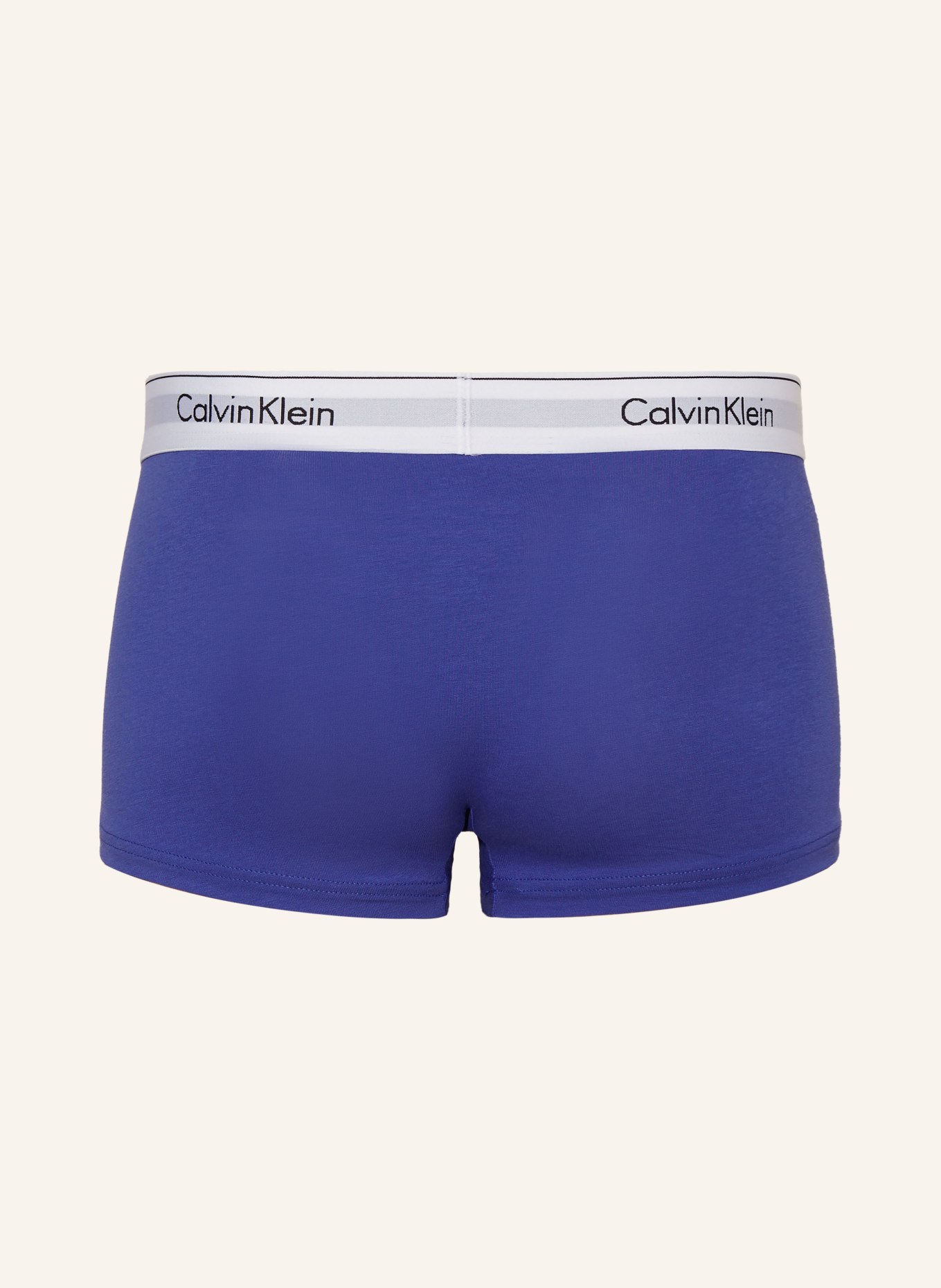 Calvin Klein Boxerky MODERN COTTON STRETCH Low Rise, 3 kusy v balení, Barva: MODRÁ/ ŠEDÁ/ SVĚTLE ŠEDÁ (Obrázek 2)