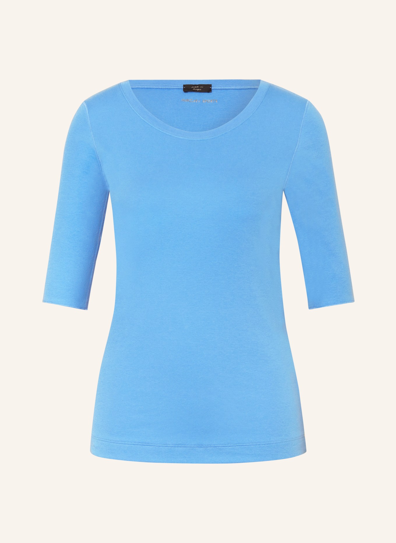 MARC CAIN Tričko, Barva: 363 bright azure (Obrázek 1)