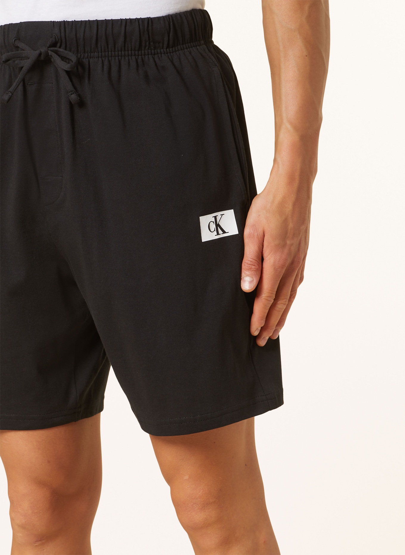 Calvin Klein Pajama shorts CK96, Color: BLACK (Image 5)