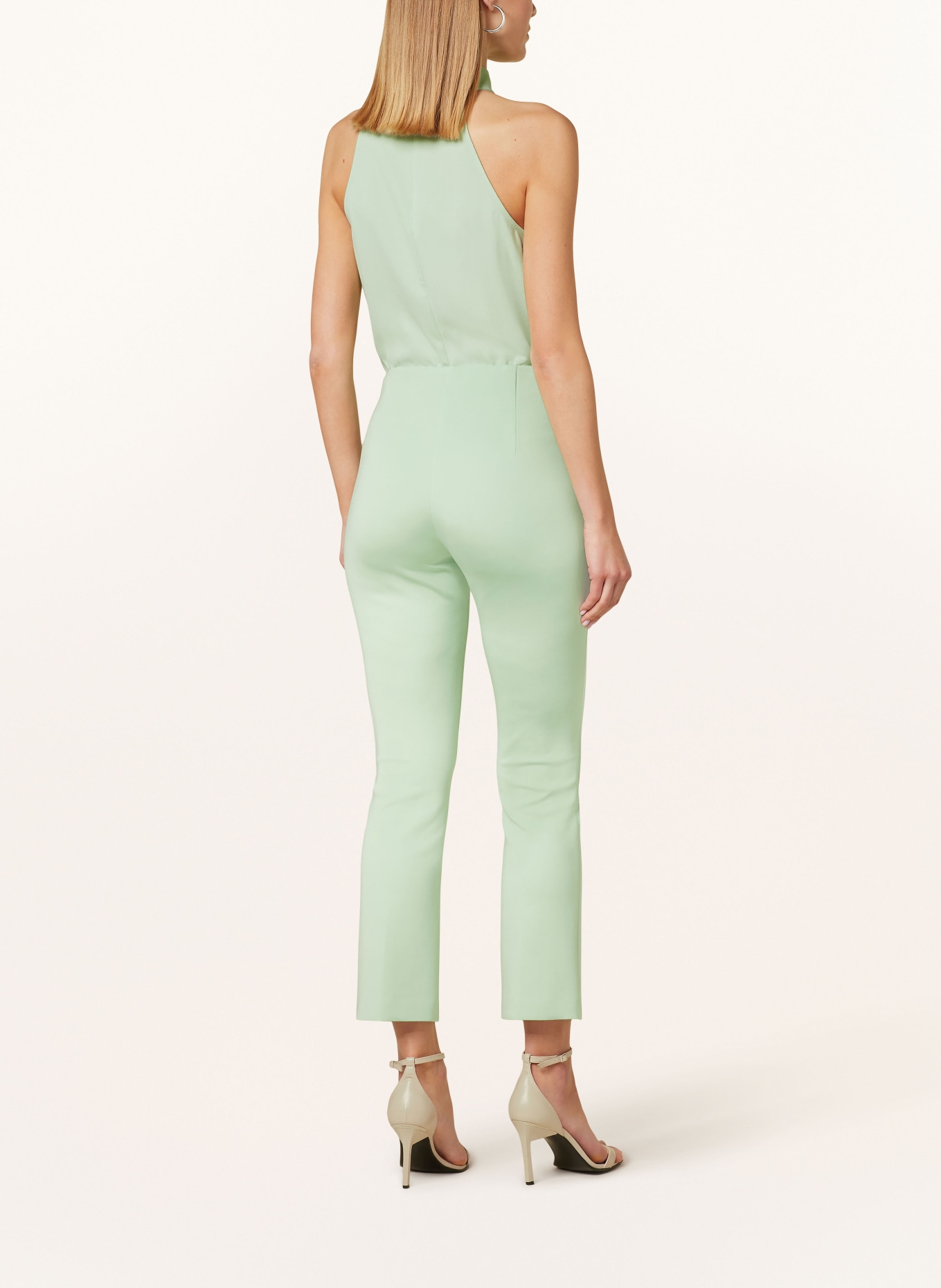 MARC CAIN Jersey pants FREDERICA, Color: LIGHT GREEN (Image 3)
