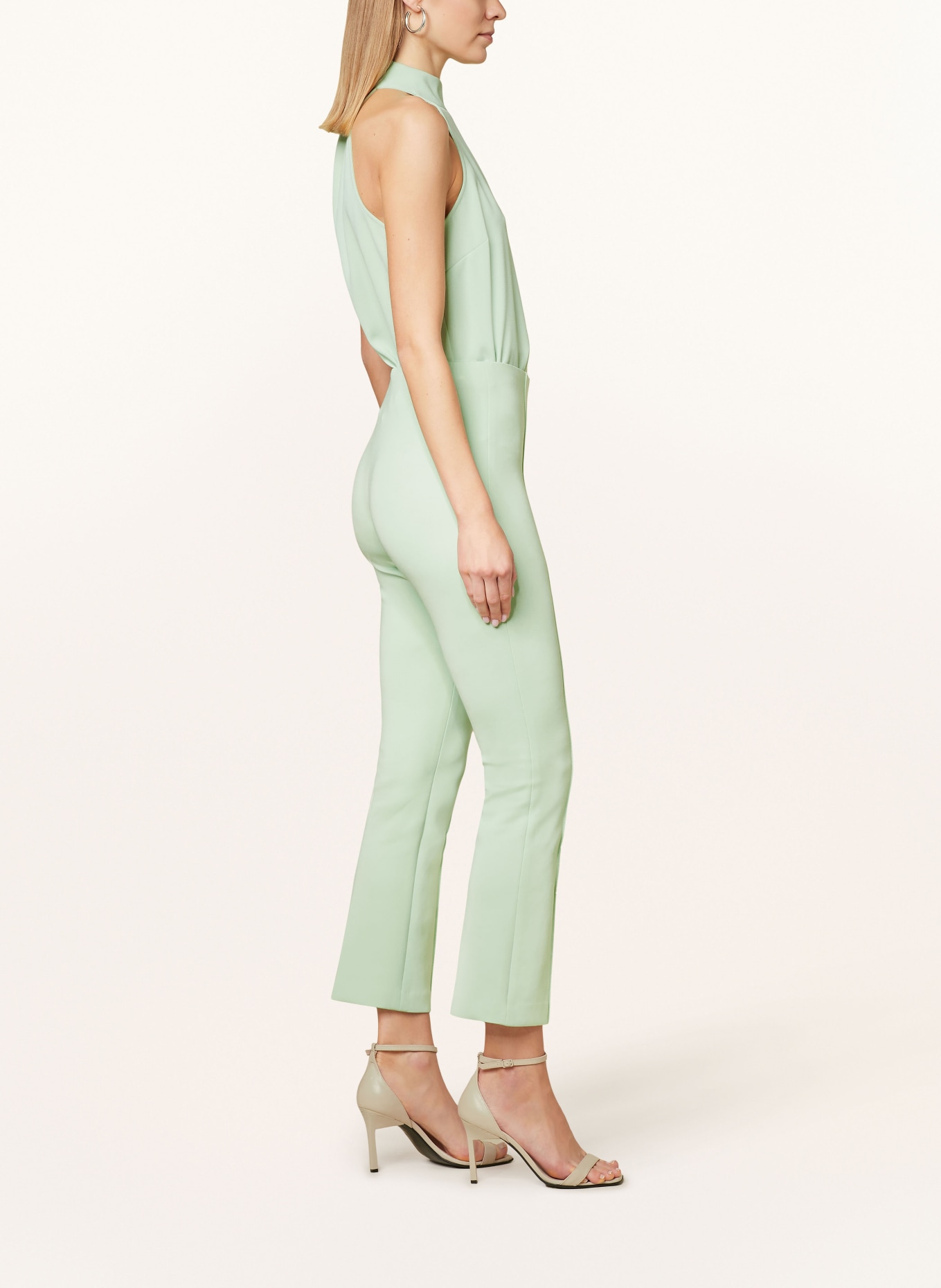 MARC CAIN Jersey pants FREDERICA, Color: LIGHT GREEN (Image 4)