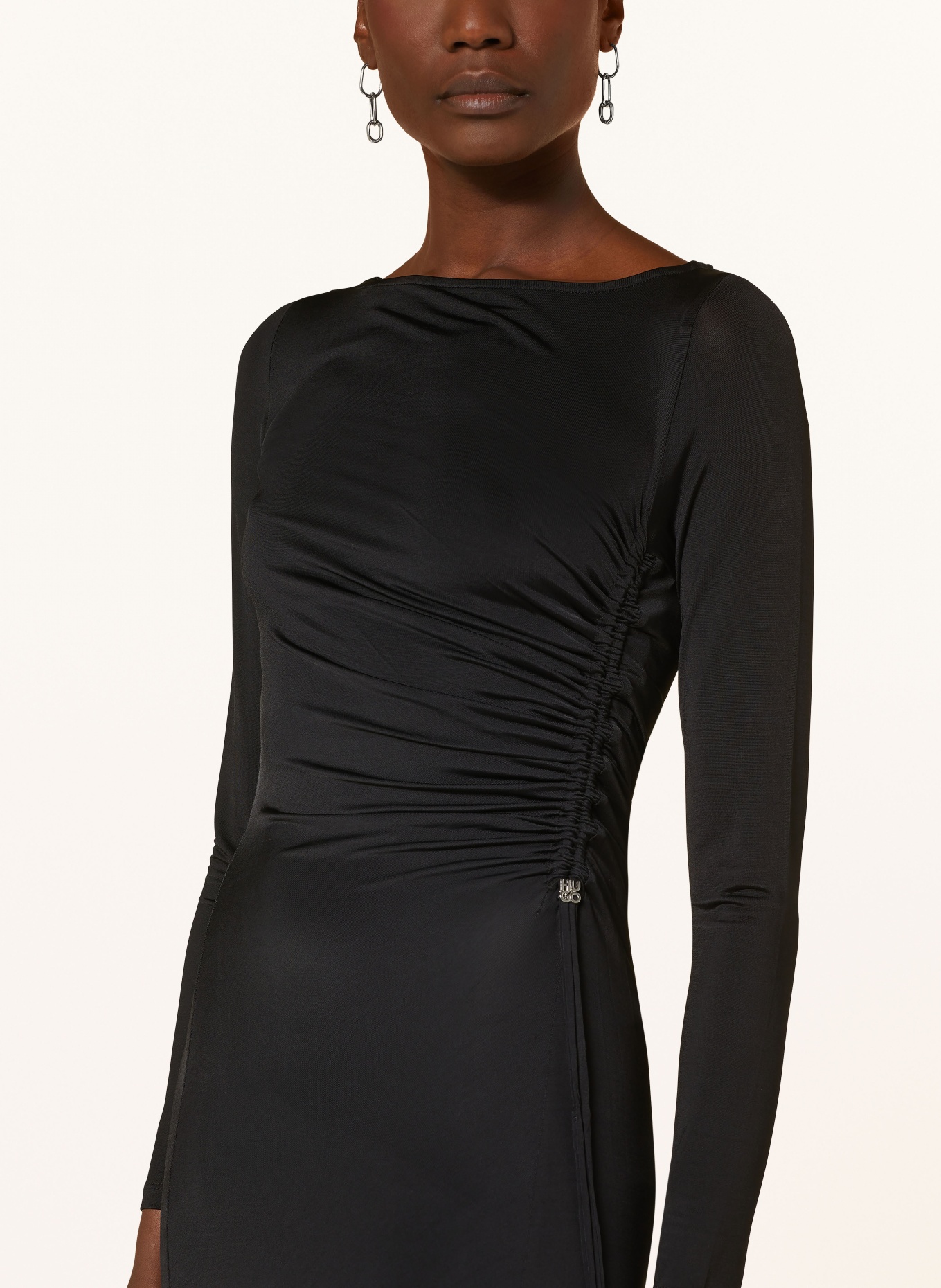 HUGO Evening dress NARIANNE, Color: BLACK (Image 4)