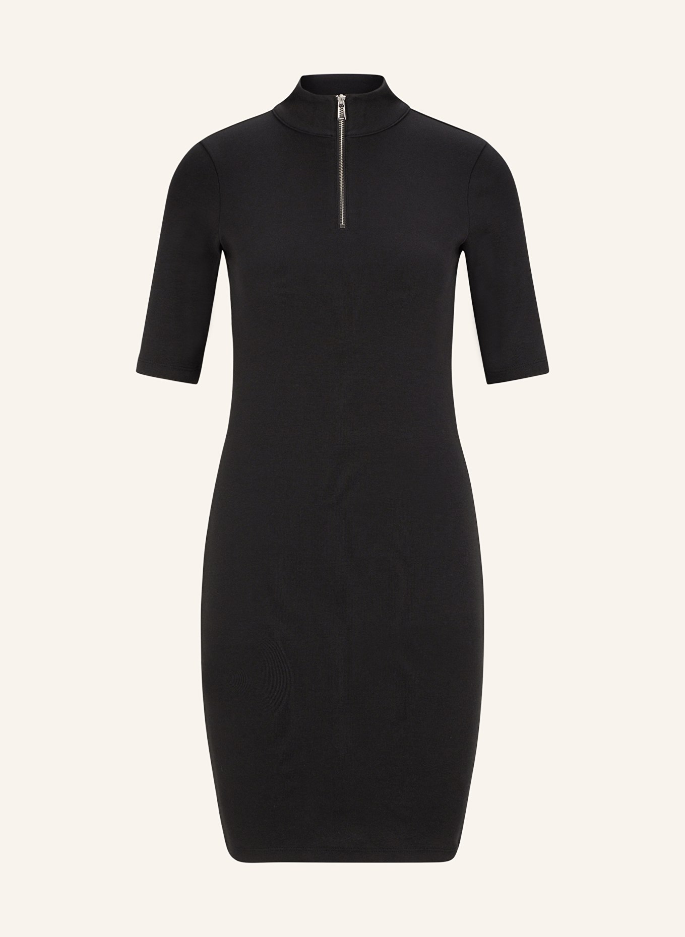 HUGO Jersey dress NERIELLA, Color: BLACK (Image 1)
